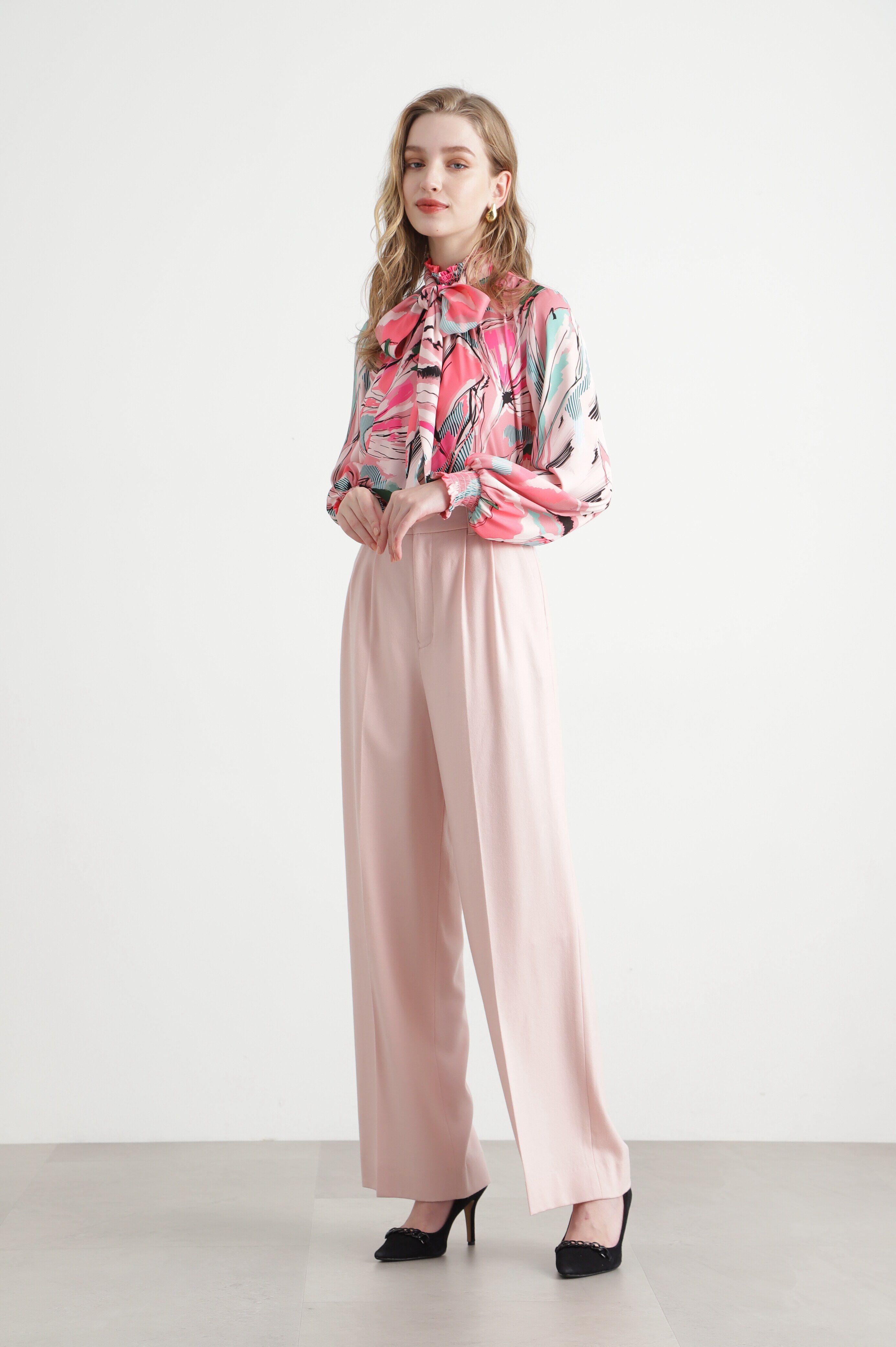  「◆ハイカウントフラノセミワイドパンツ」|その他|