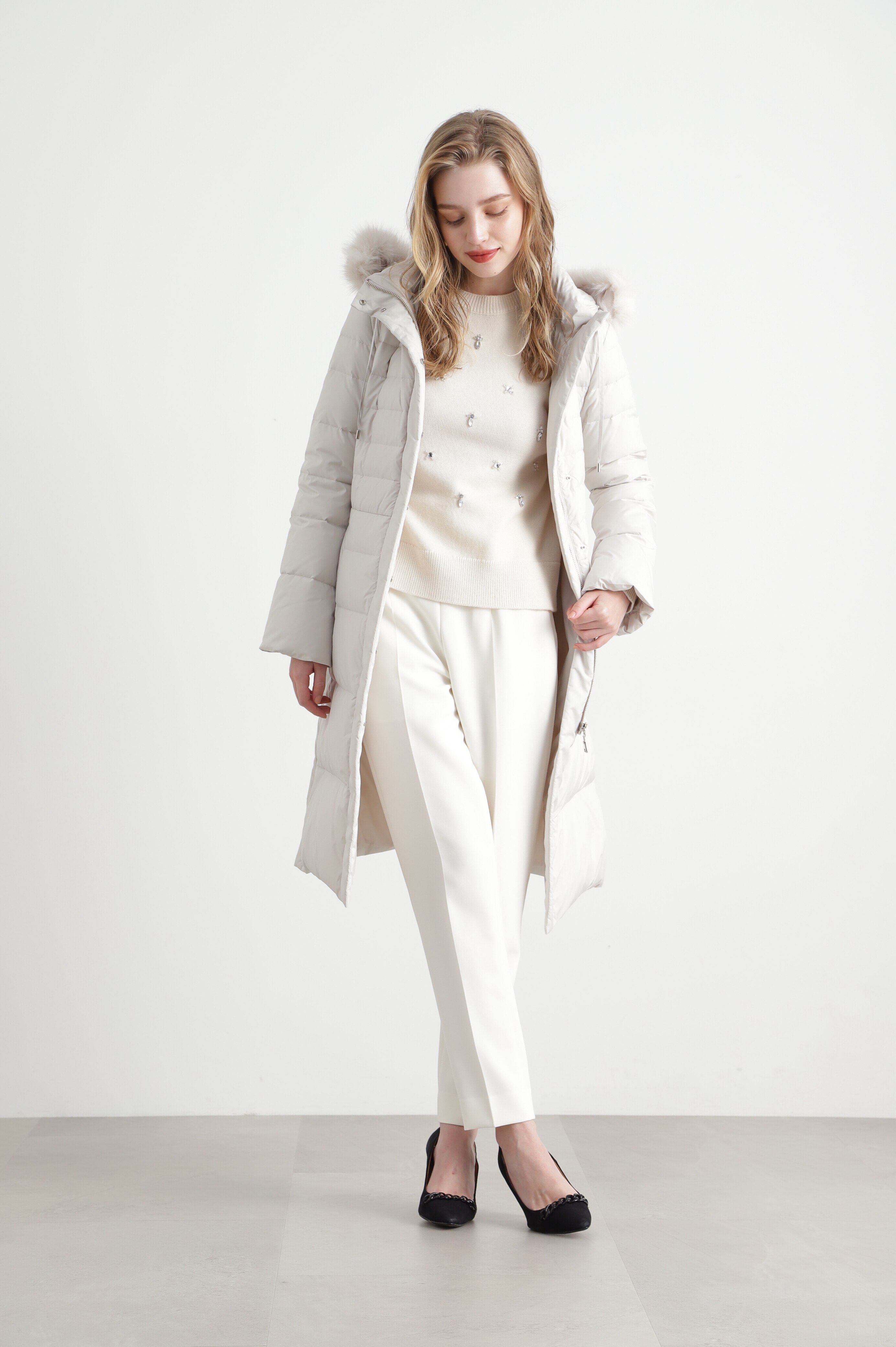  「タフタロングダウンコート」|その他|