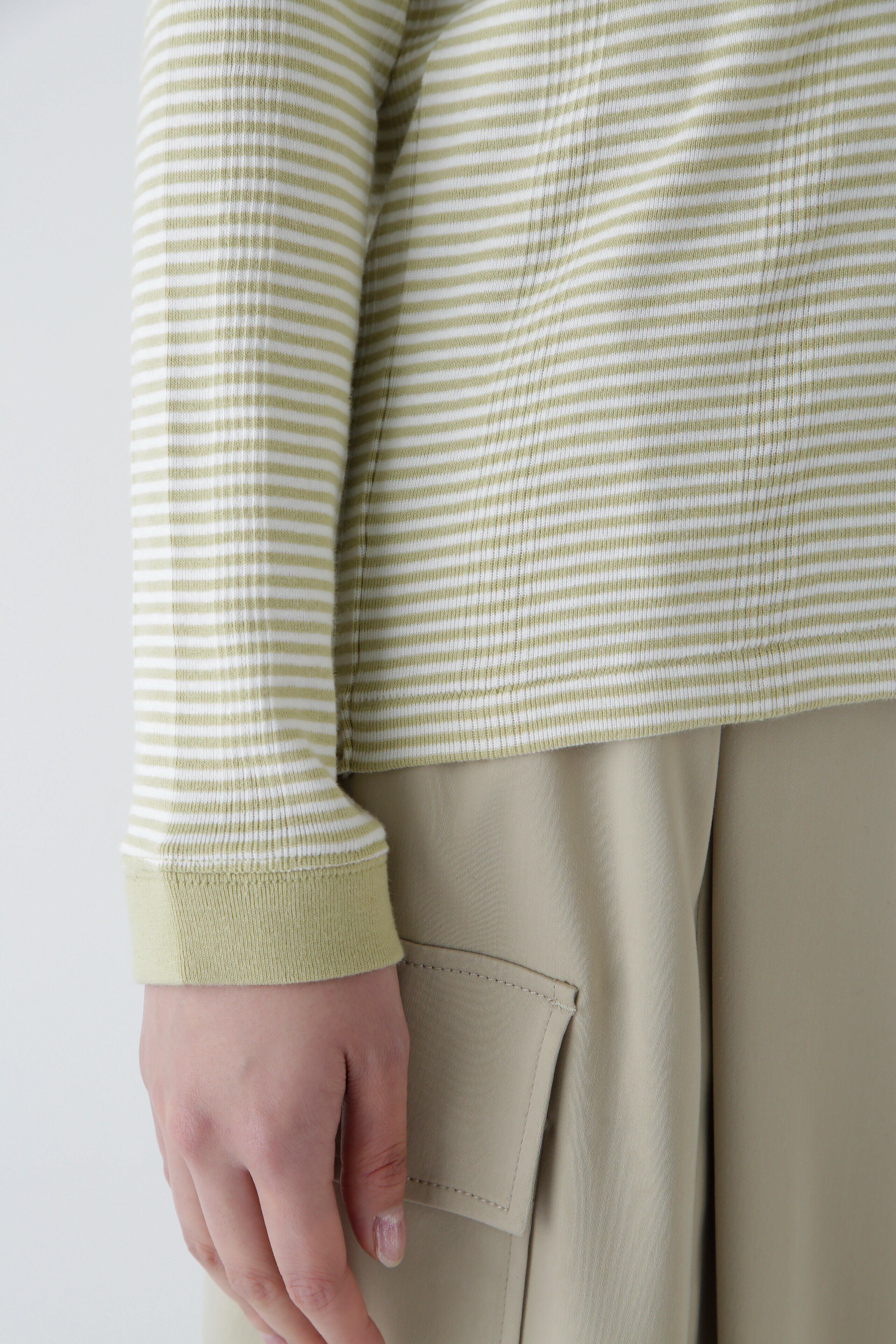  「◆パネルリブＶネックカーディガン」|Tシャツ・カットソー|