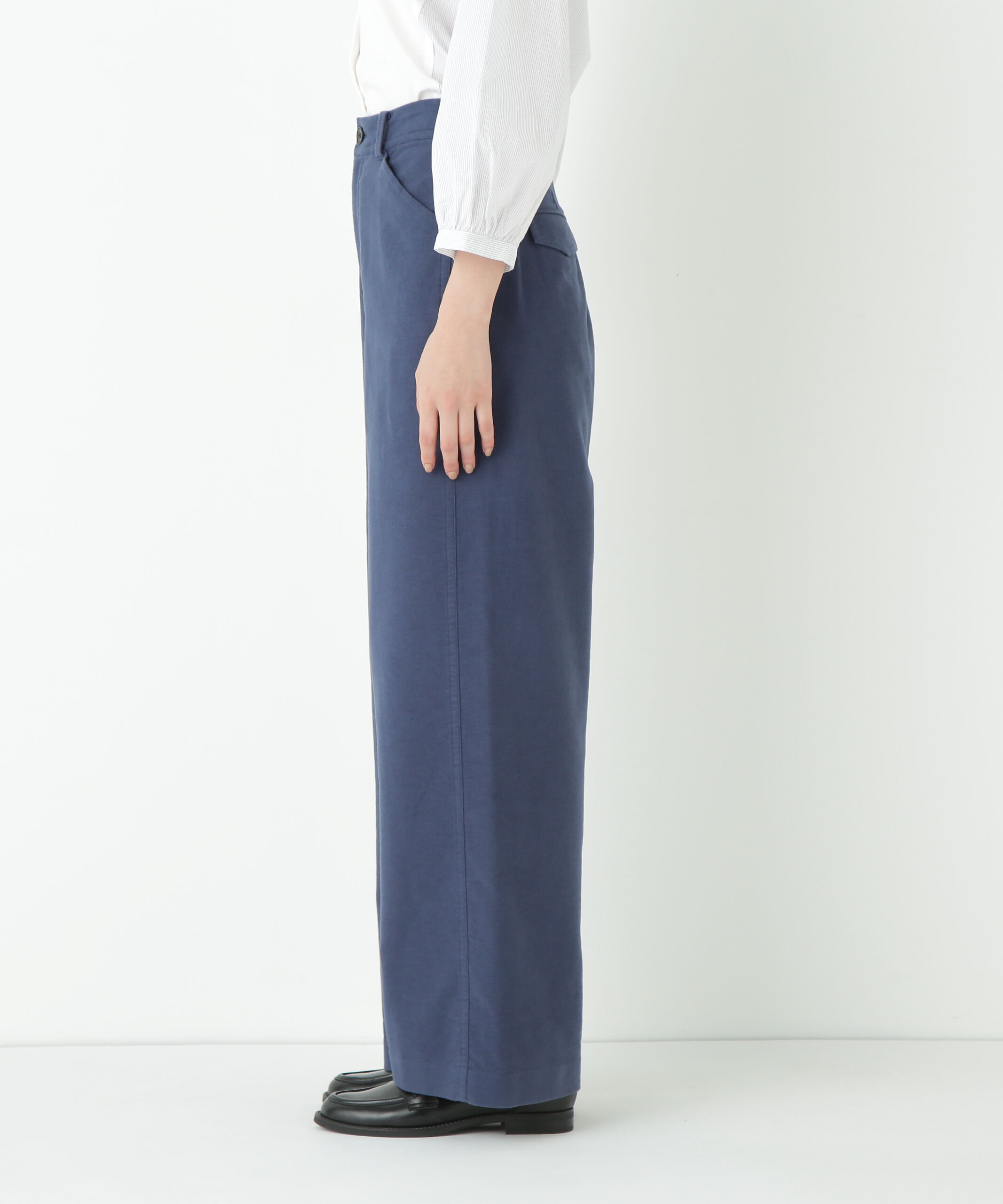  「◆ストレッチエアリードットコードセミワイドパンツ」|その他|