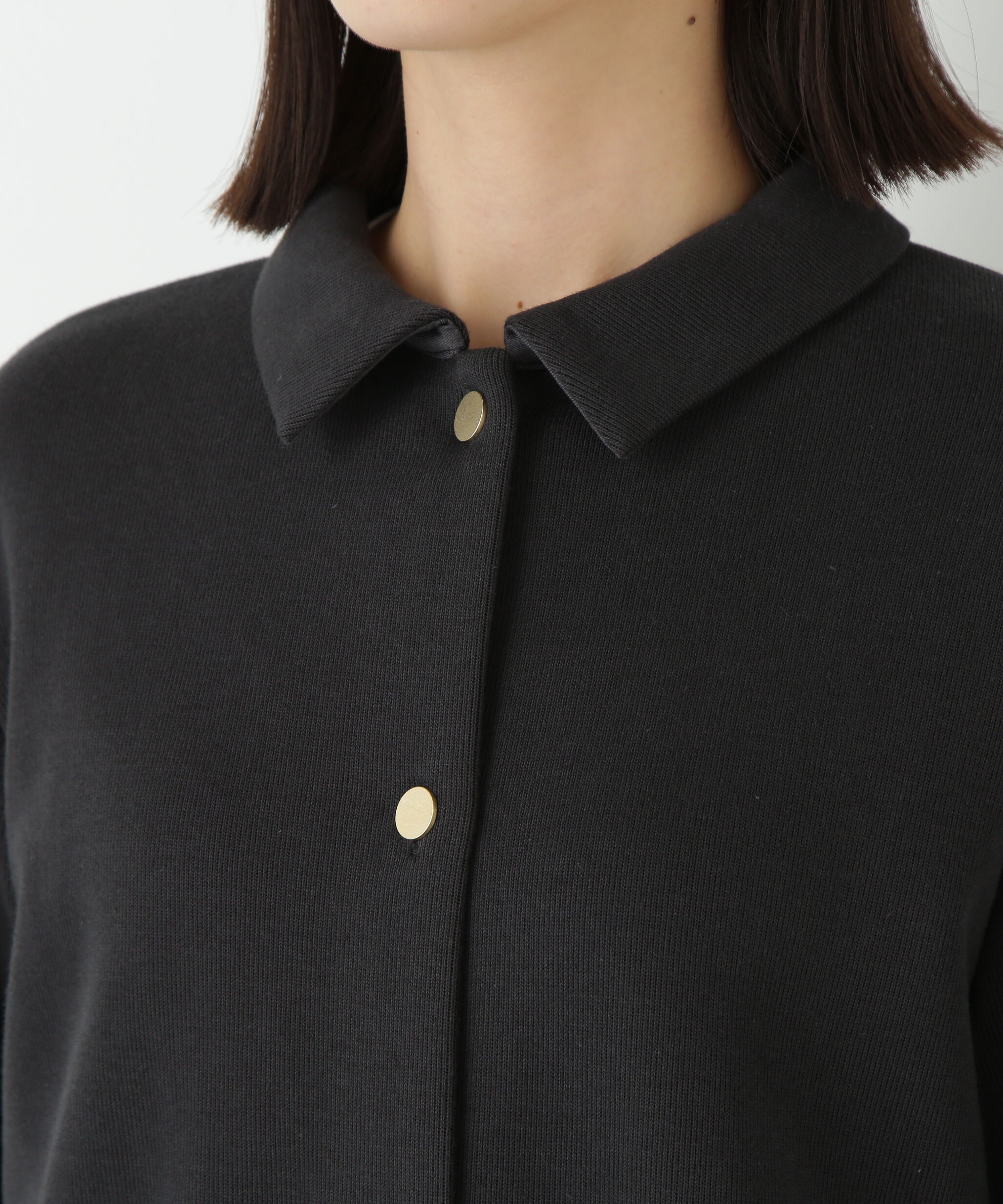  「◆リブダンボールニットステンカラーカーディガン」|Tシャツ・カットソー|