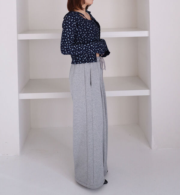 archives「小花柄シャーリングビスチェカットアンサンブル」|カーディガン|