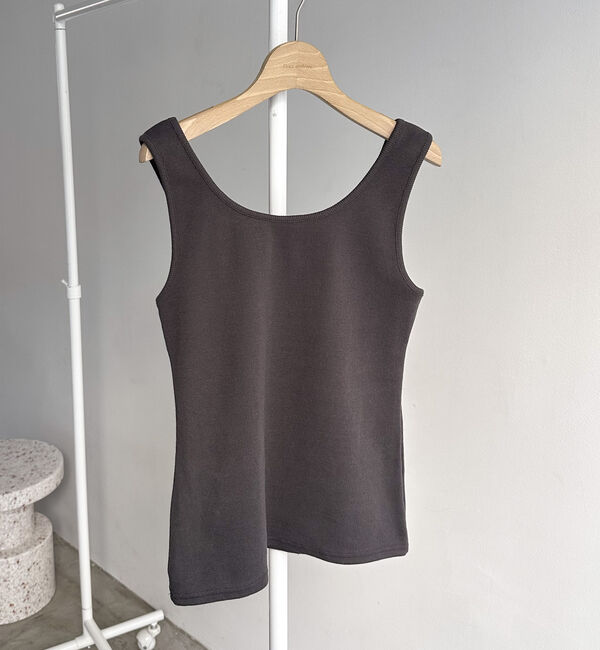 Doux archives「２ｗａｙスクエアリブタンクトップ／」|タンクトップ|