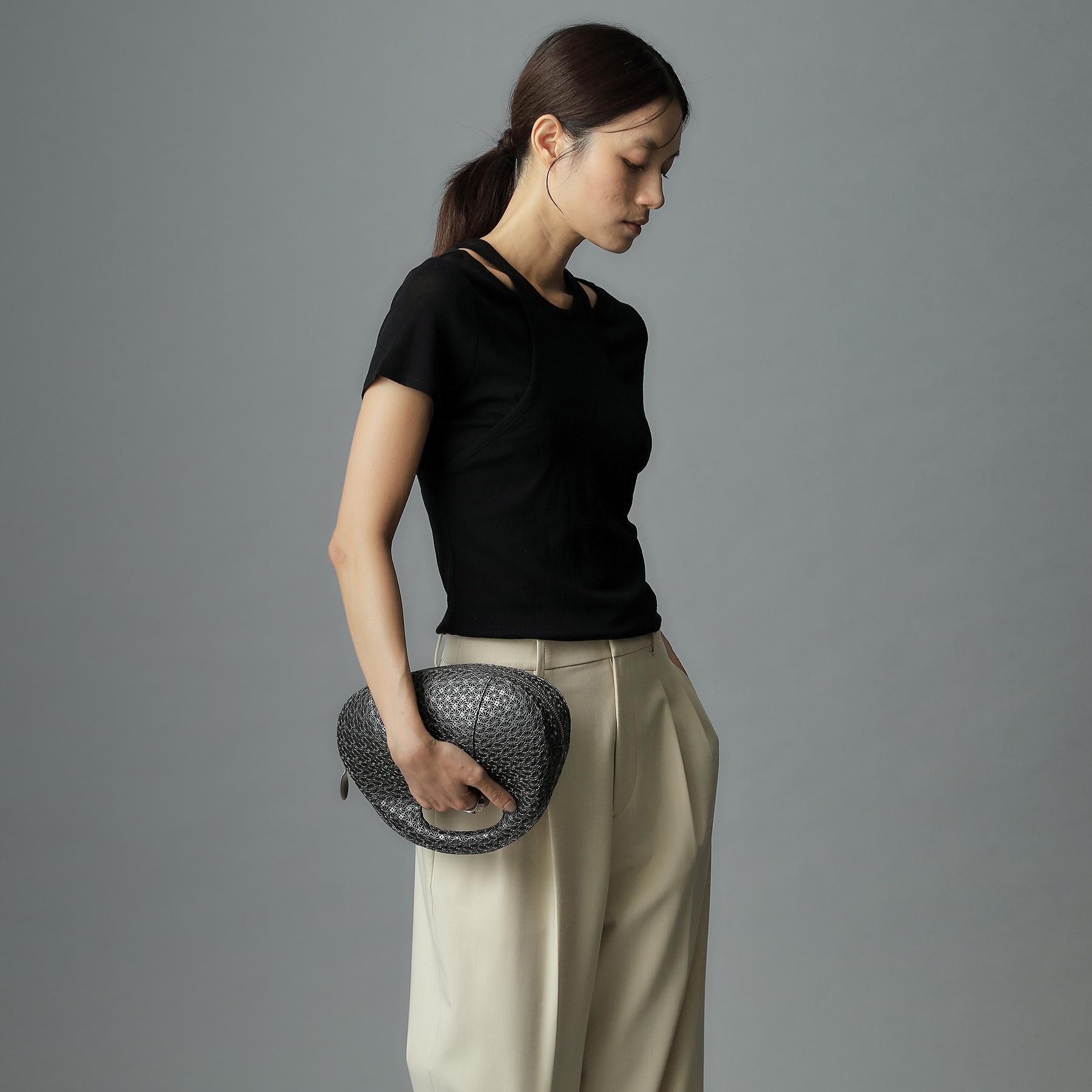 HIROKO HAYASHI「GIRASOLE（ジラソーレ）クロワッサンバッグM」|ハンドバッグ|