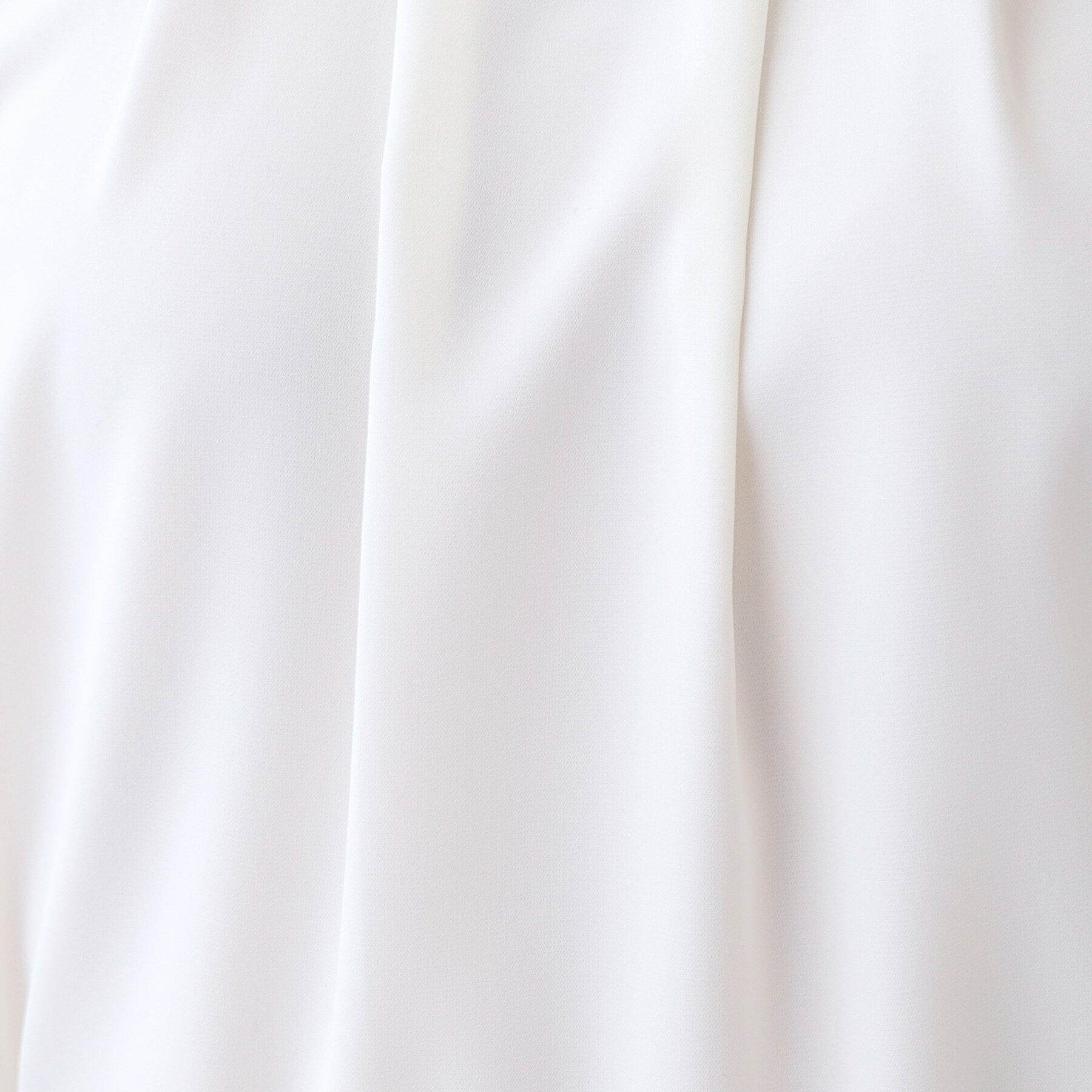 SHOO･LA･RUE「【S-3L/洗える/セレモニー】さらり軽やか スタンドカラー フリルブラウス」|シャツ・ブラウス|