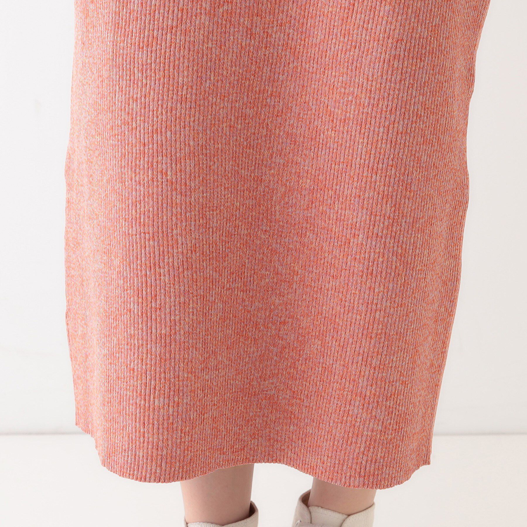 SHOO･LA･RUE「スポンディッシュMIXニットナロースカート」|スカート|