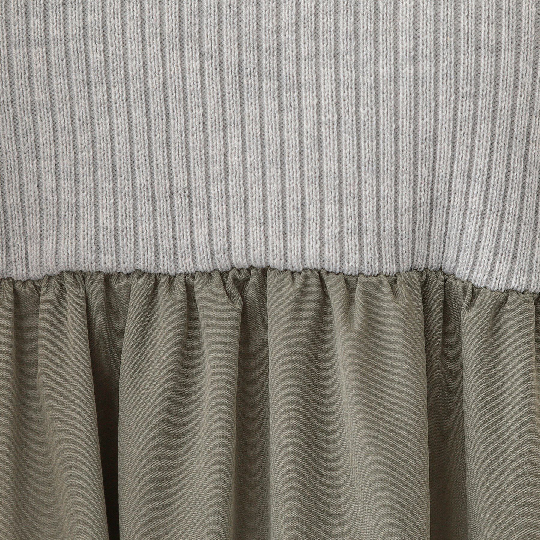 SHOO･LA･RUE「【S-LL】リブニットドッキングワンピース」|ワンピース|