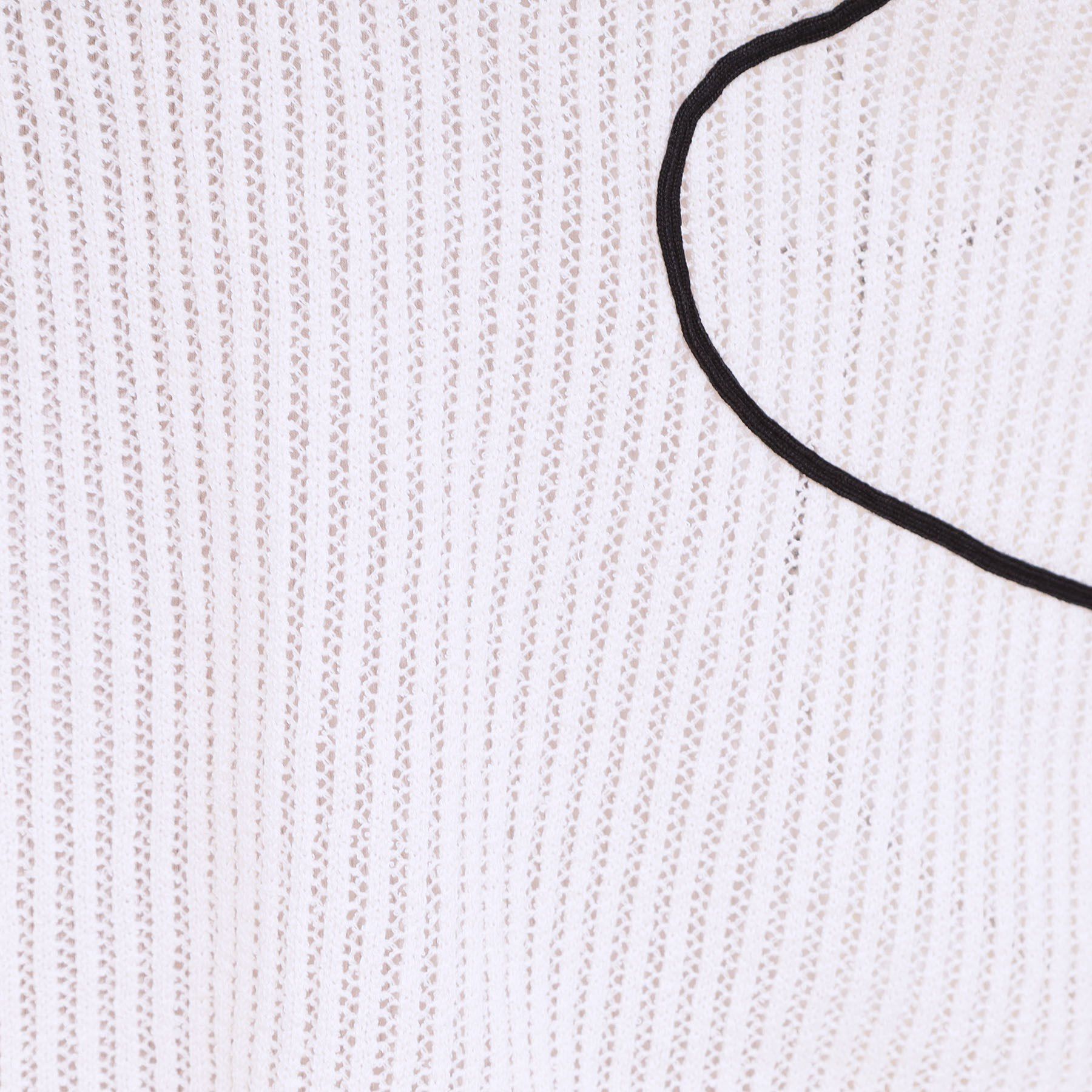 SHOO･LA･RUE「柄コード刺繍アソート メッシュ2WAYカーデ」|カーディガン|