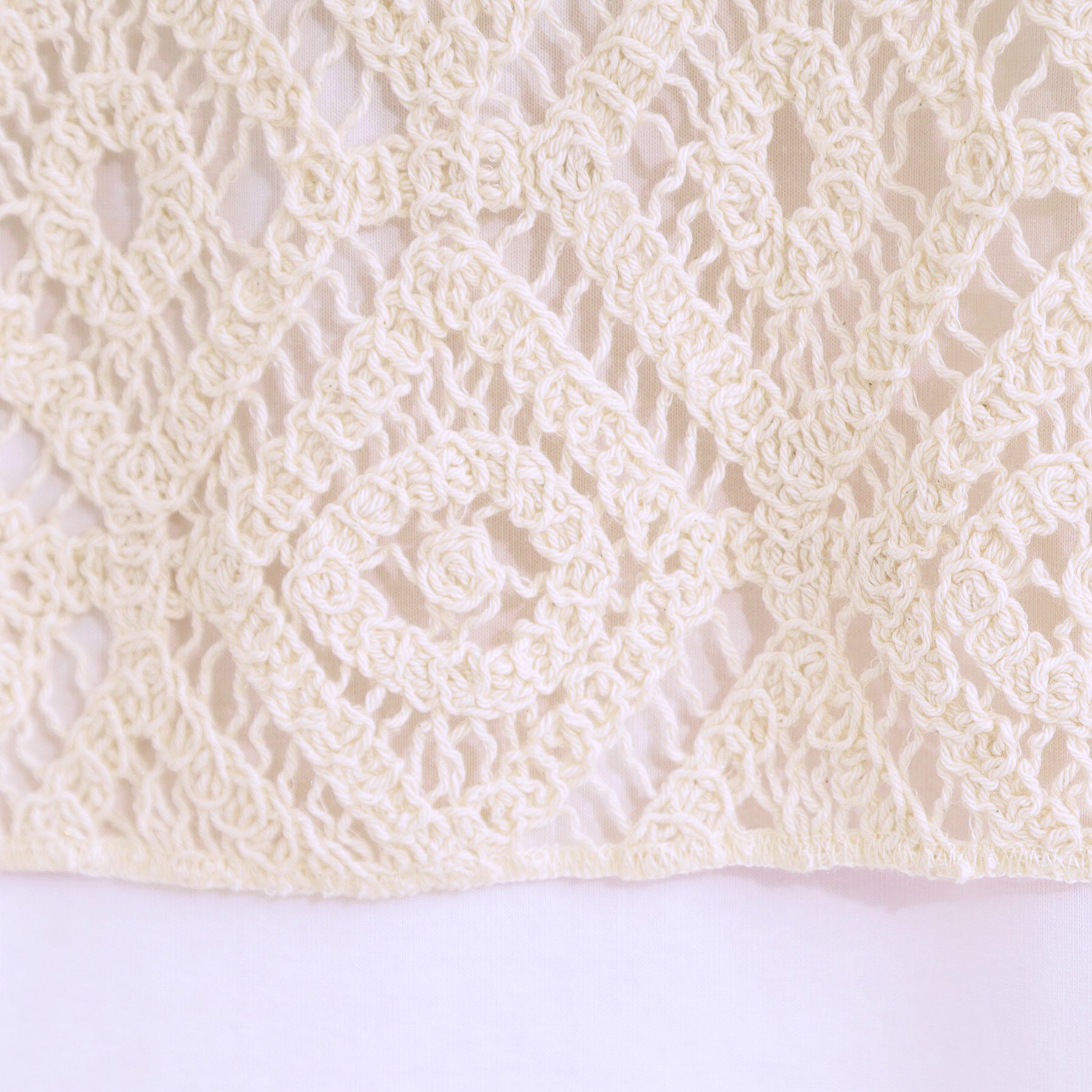 SHOO･LA･RUE「【S-LL/2点セット】大人カジュアルに レースビスチェ+プリントTシャツ」|その他|