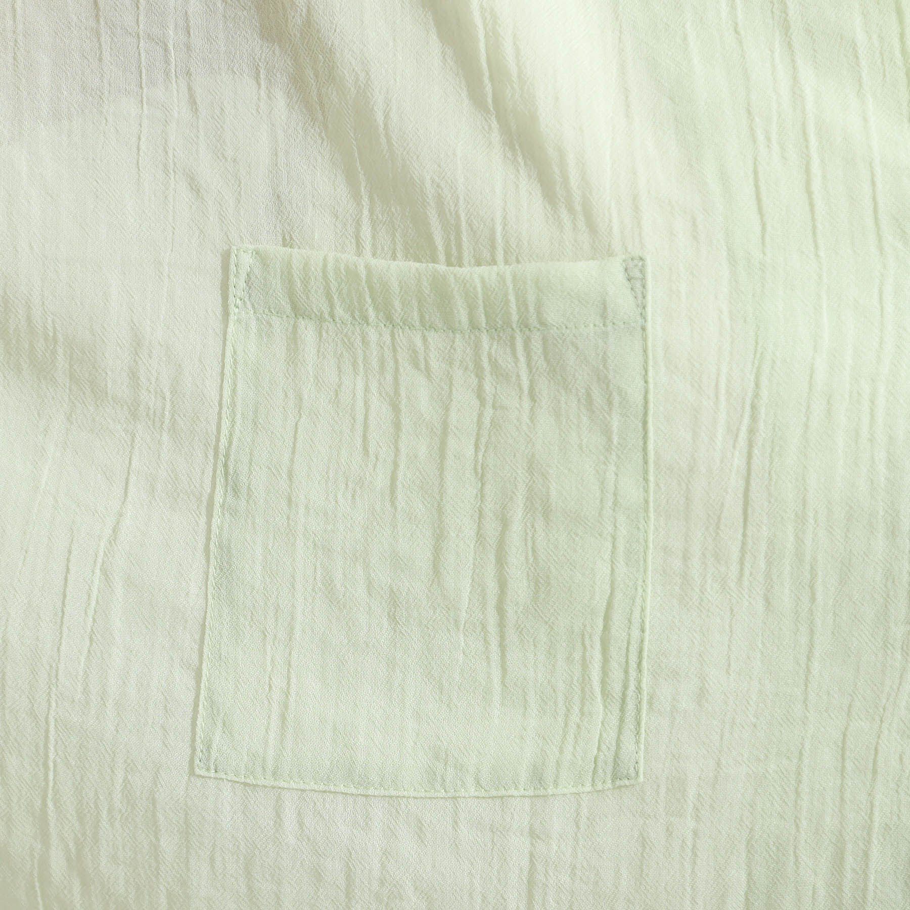 SHOO･LA･RUE「程よいシアー感 ポケットドルマン5分袖シャツ」|シャツ・ブラウス|