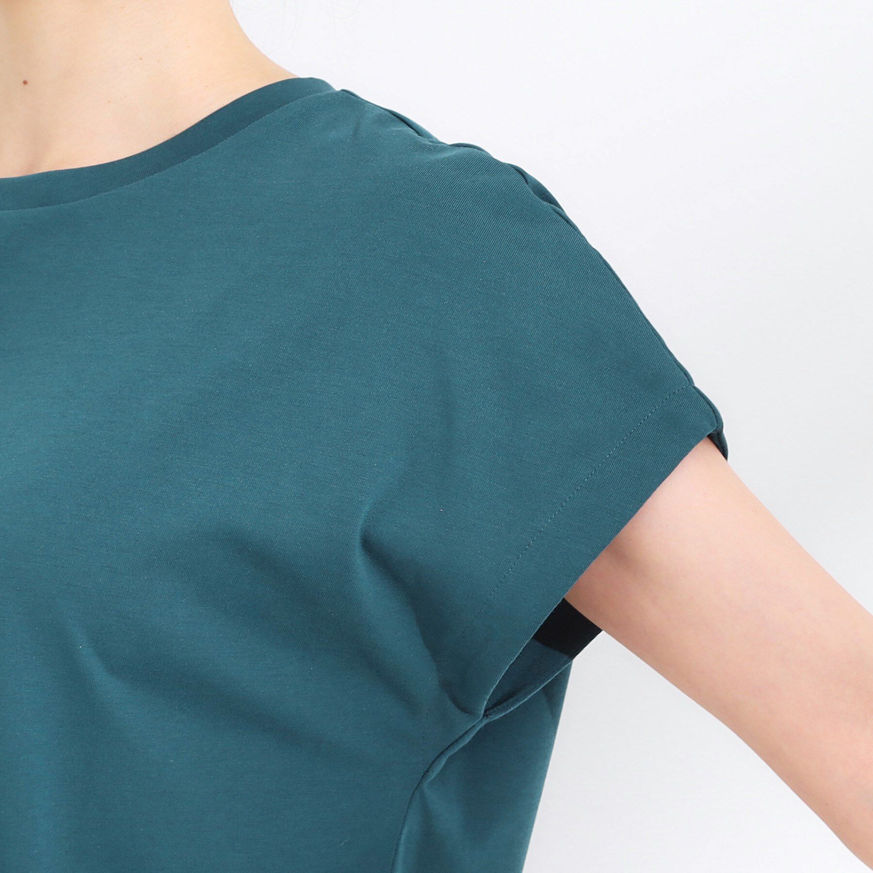 SHOO･LA･RUE「【ひんやり/2点セット】コーデに悩まず決まる トップス＋ガウチョパンツ」|スーツ|