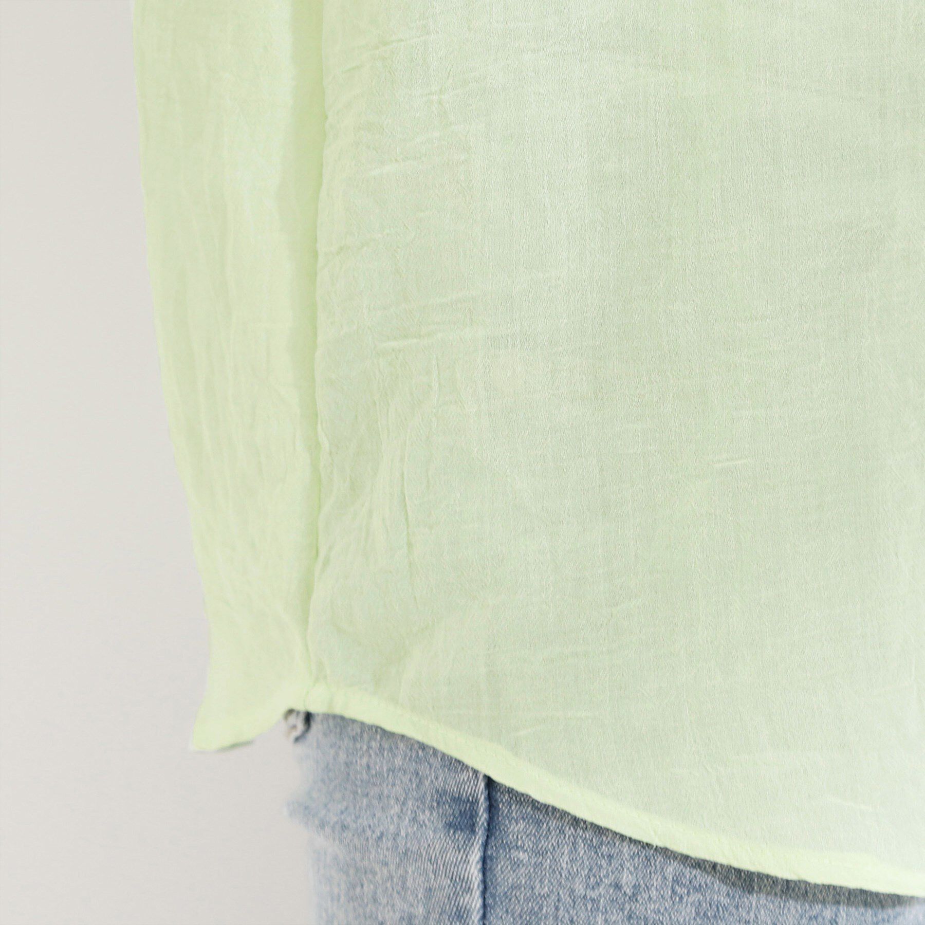 SHOO･LA･RUE「【S-LL】一枚で着映え コード刺繍シャツ」|シャツ・ブラウス|