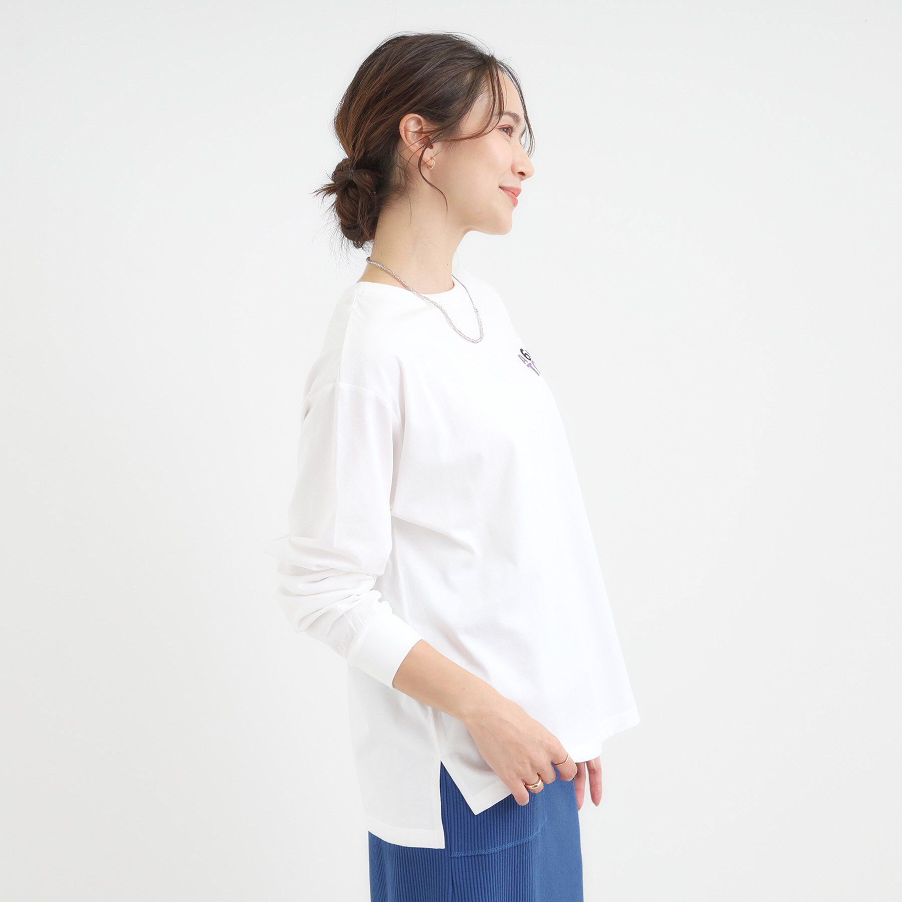 SHOO･LA･RUE「グラフィックアソート ベーシックロンT」|Tシャツ・カットソー|