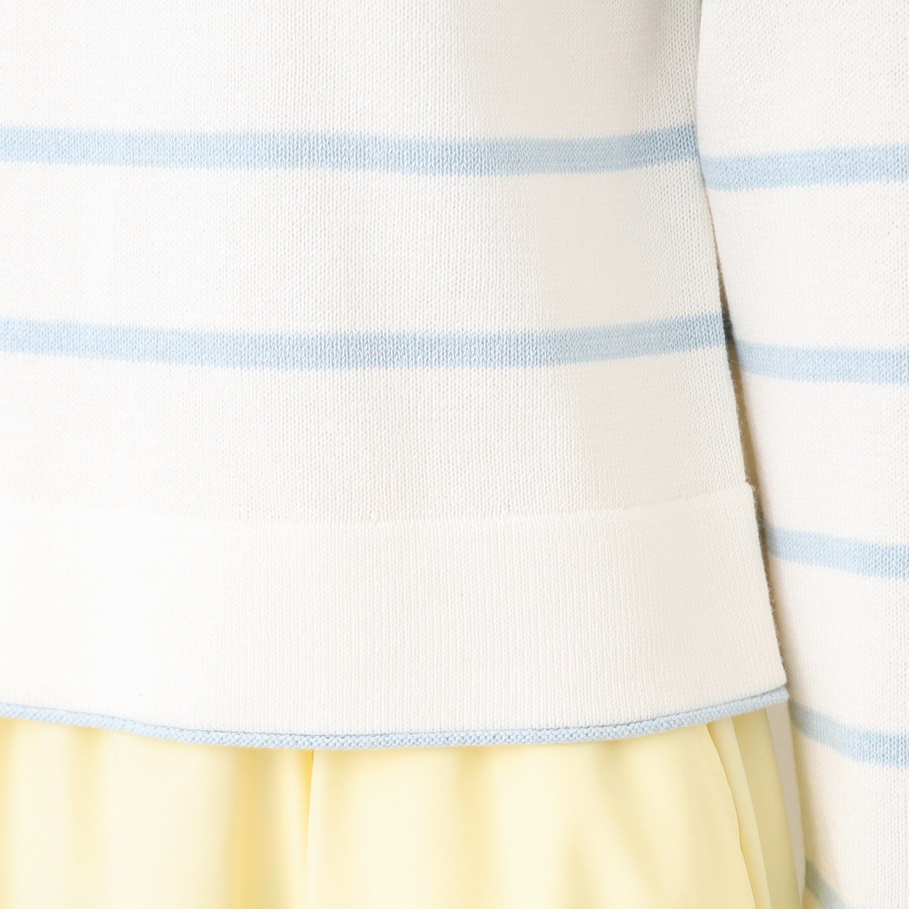 Dessin「【洗える】肩ボタン付きボーダーニット（XS～L）」|ニット・セーター|