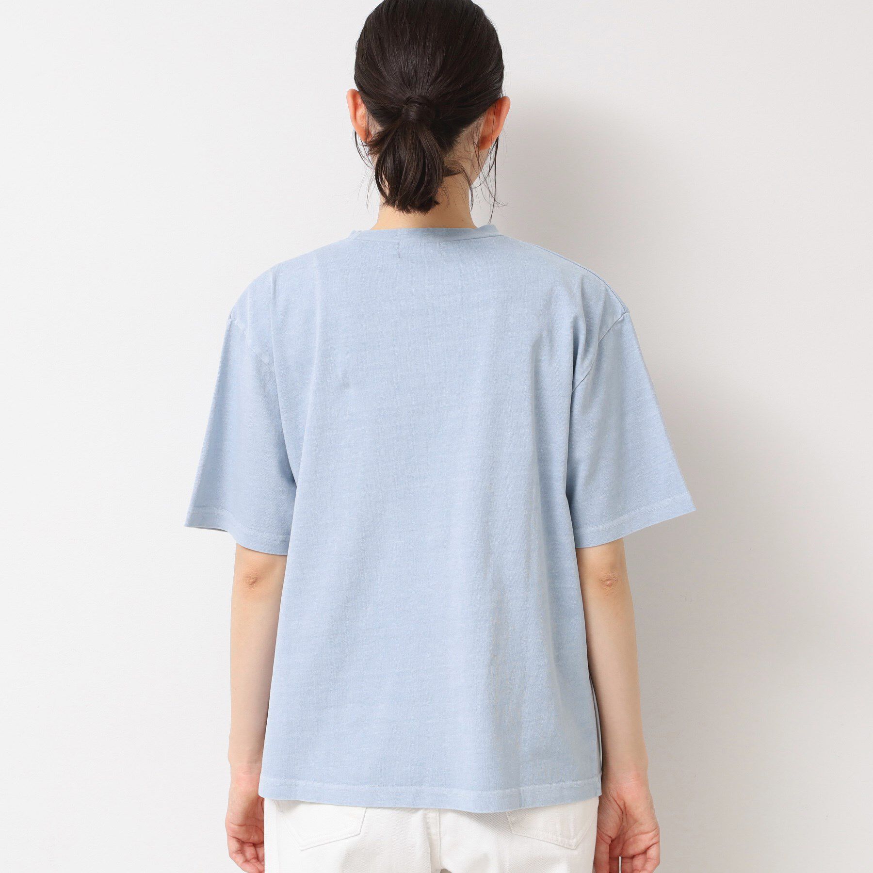 Dessin「【ユニセックス・洗える】ロゴ入りピグメントTシャツ」|Tシャツ・カットソー|