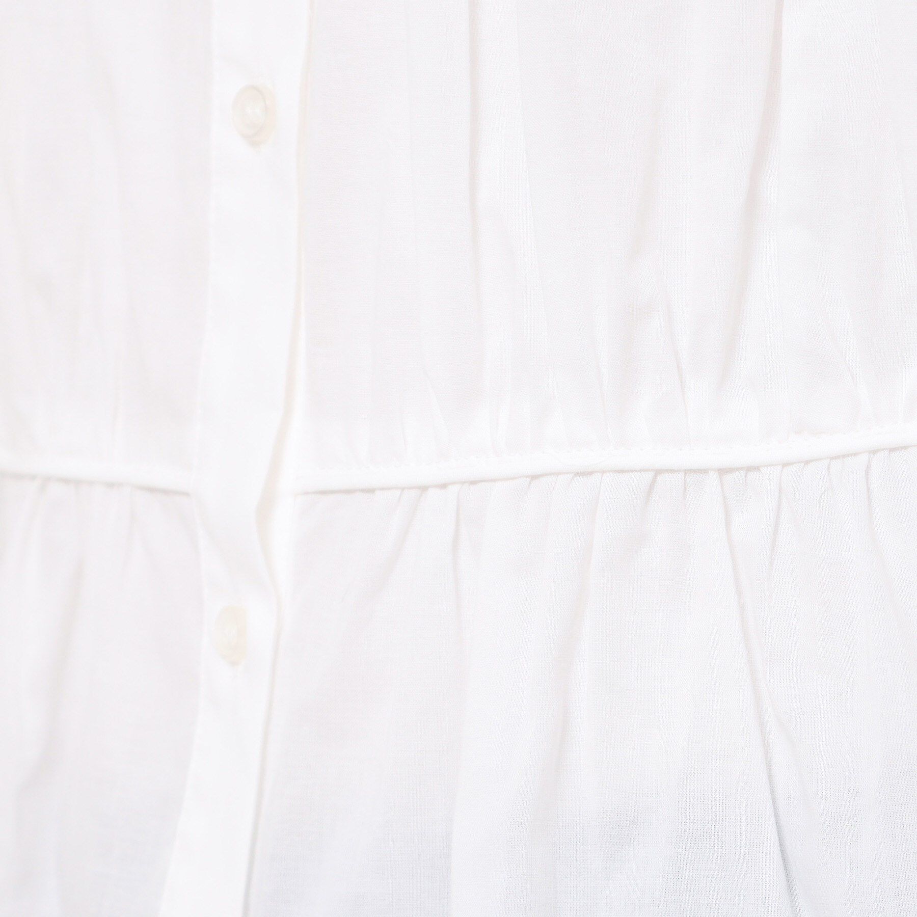 Dessin「【洗える】シャーリングペプラムブラウス」|シャツ・ブラウス|