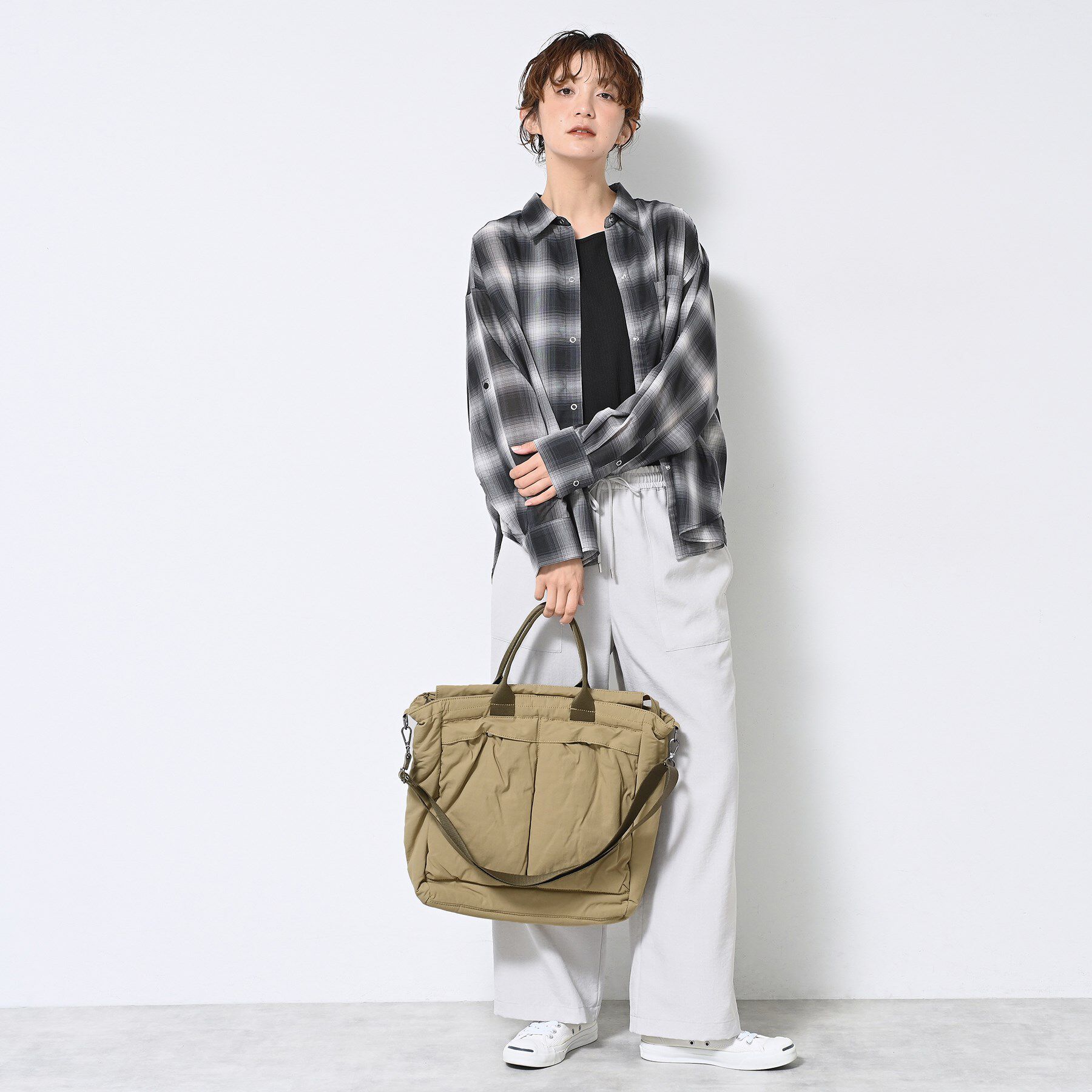 Dessin「【ユニセックス/2WAY/A4収納可】中綿入りトートバッグ」|トートバッグ|