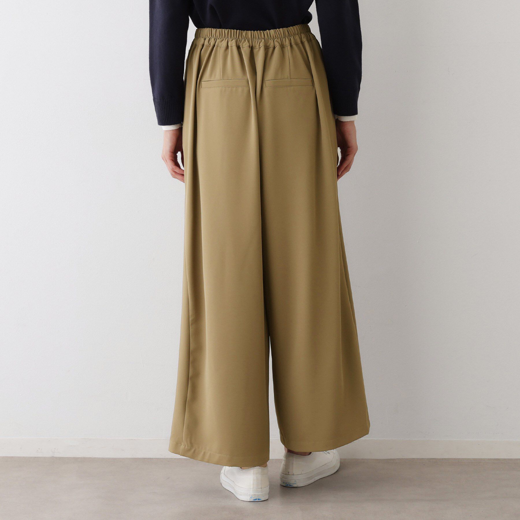 Dessin「【セットアップ可・洗える】ダブルタックワイドパンツ」|その他|