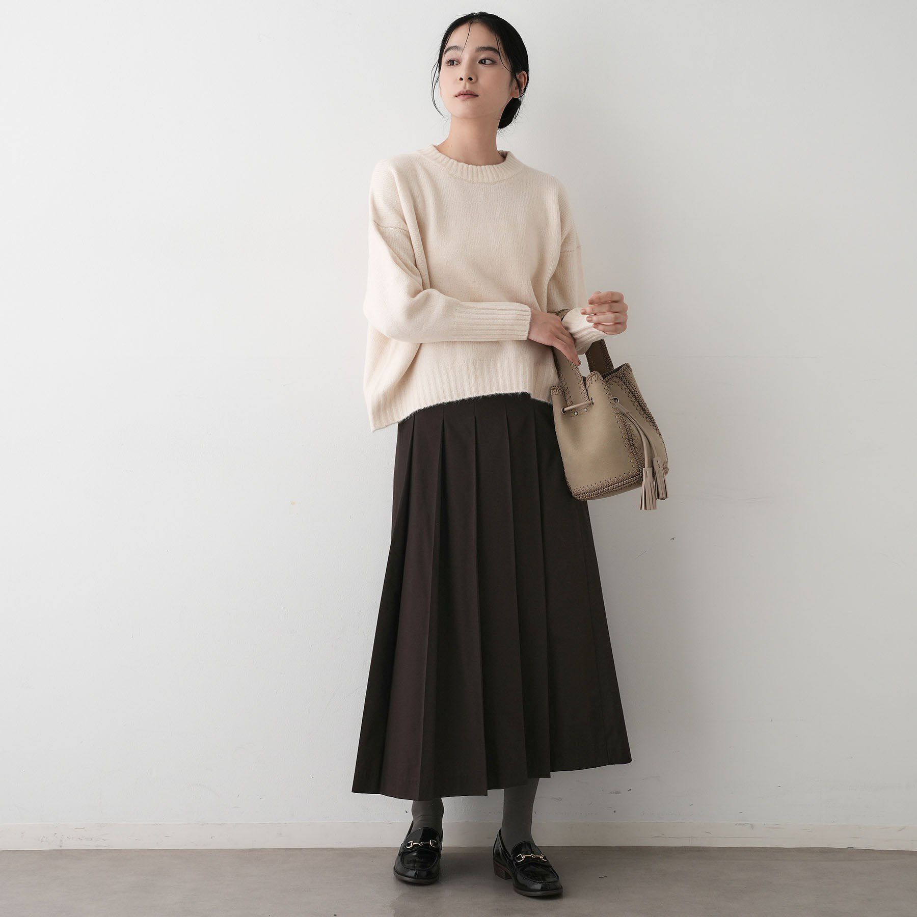 Dessin「【洗える】ワイドプリーツスカート」|スカート|