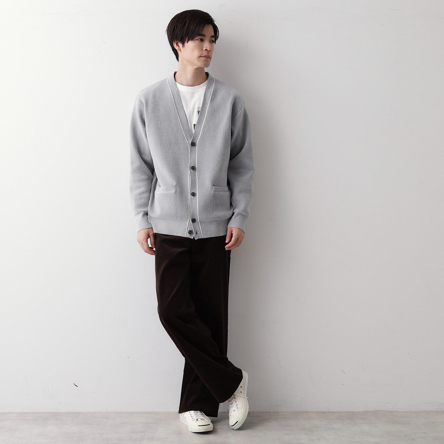 Dessin「【洗える】モールカーディガン」|カーディガン|