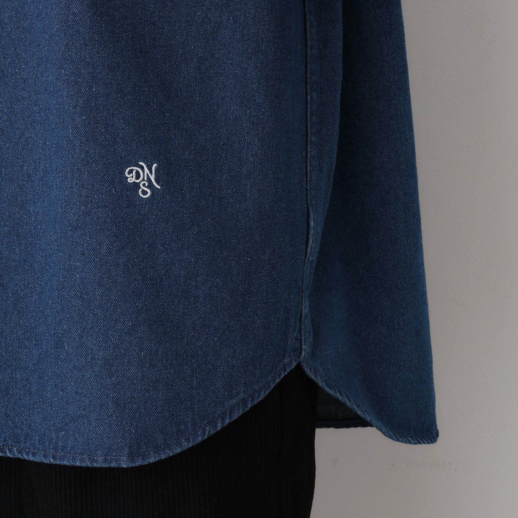 Dessin「【ユニセックス/洗える】10OZコットンデニムシャツ」|シャツ・ブラウス|