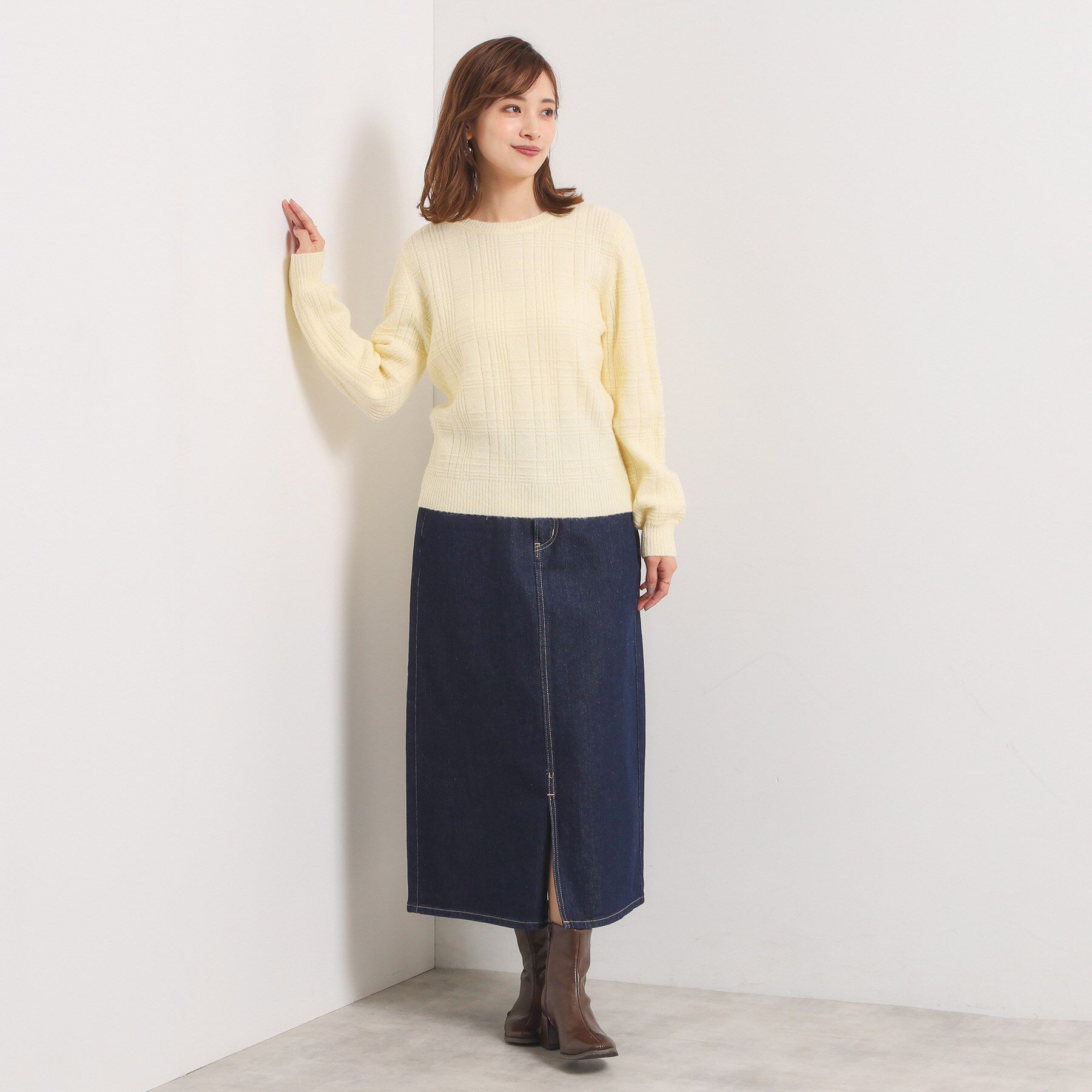 ITS&rsquo;DEMO「Lee Babe デニムスカート」|スカート|