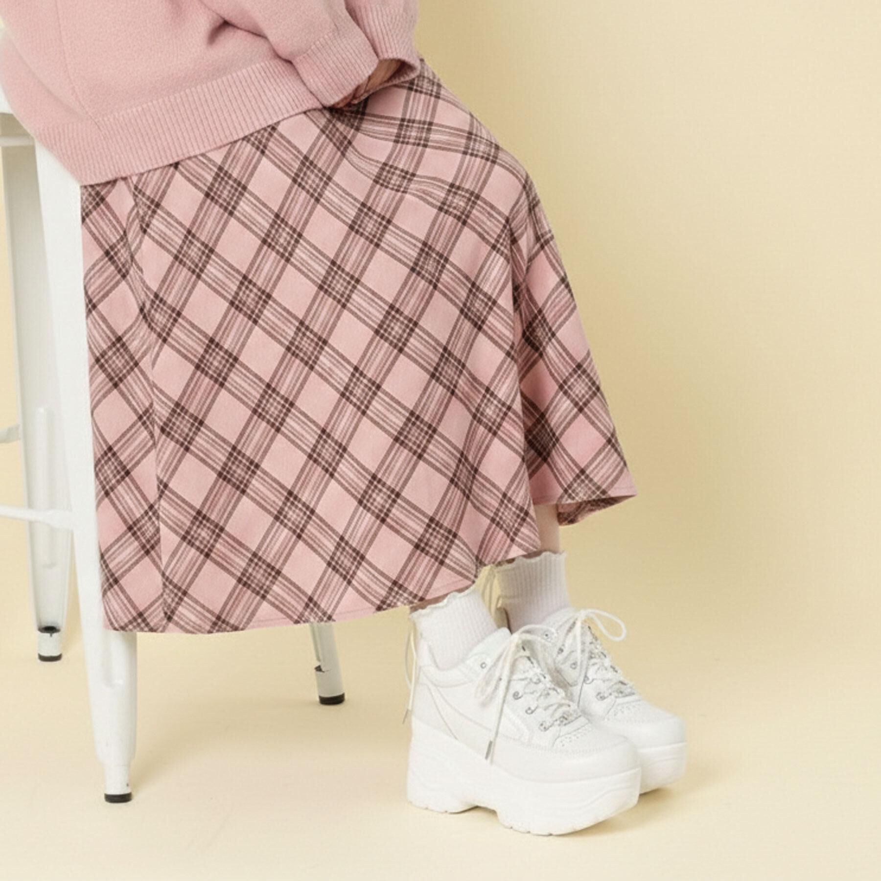 csT&P「＼脱ぎ履きしやすい／ファスナー付厚底スニーカー」|スニーカー|ﾎﾜｲﾄ(001)