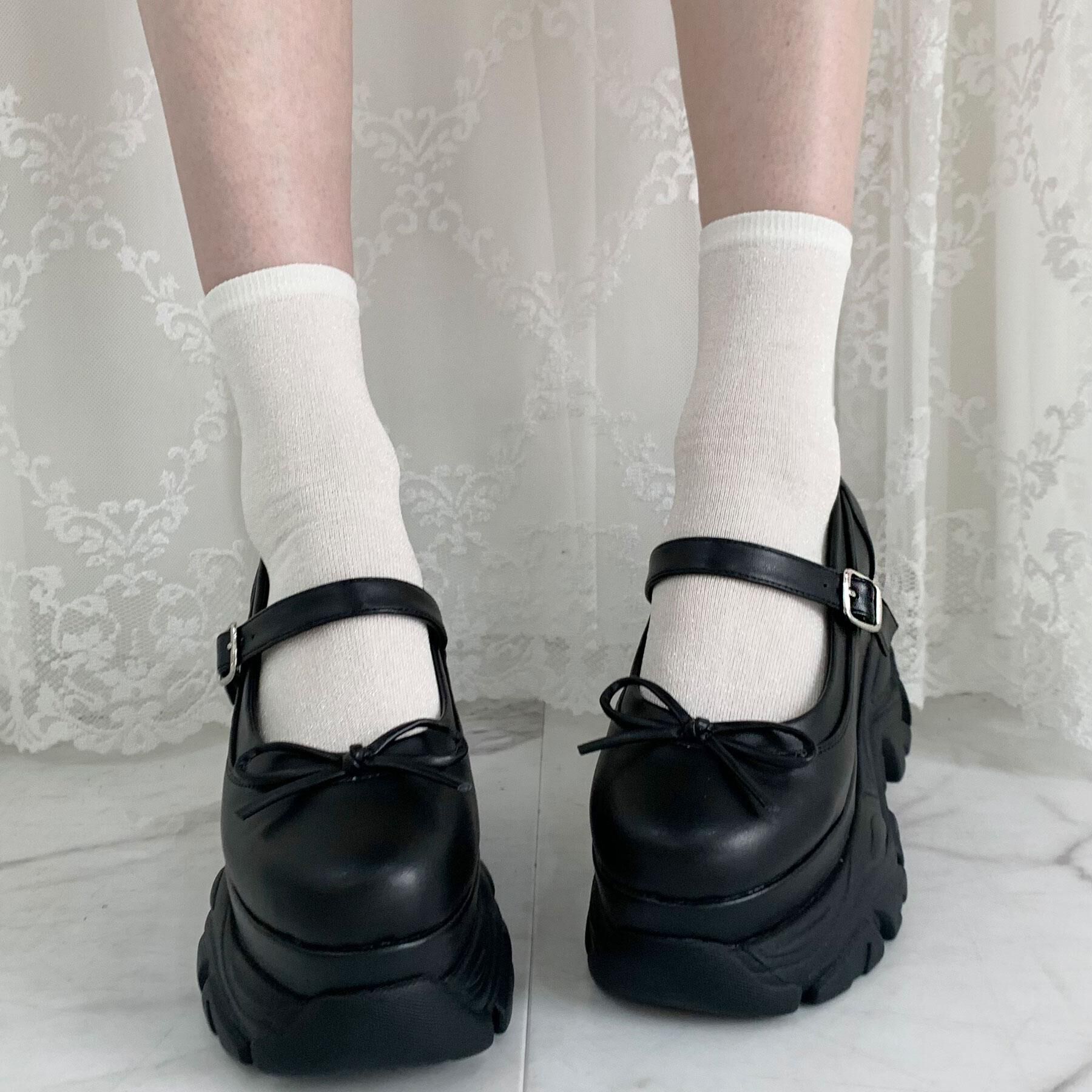 csT&P「厚底ストラップリボンパンプス」|パンプス|