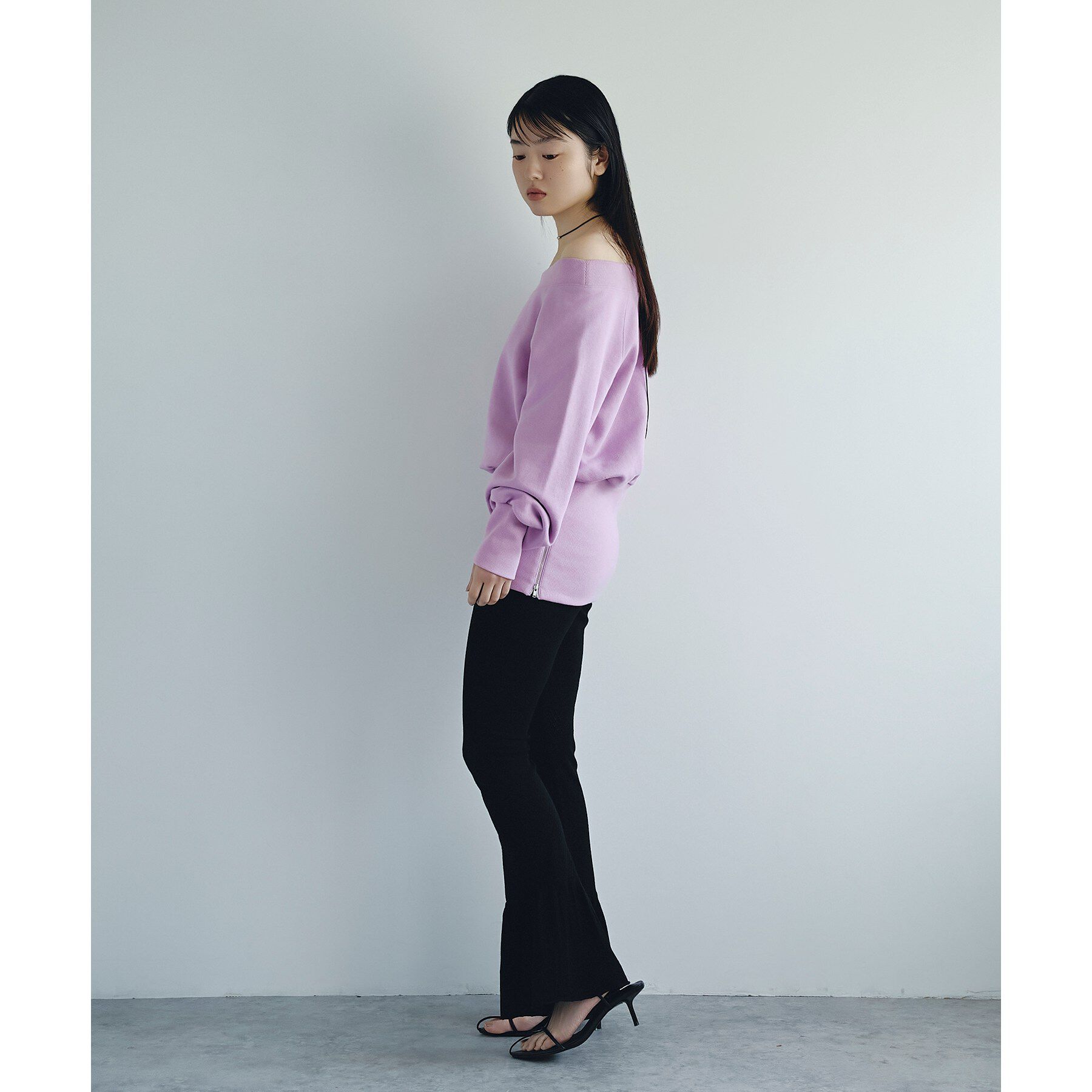 CODE A「off－shoulder sweat」|パーカー|