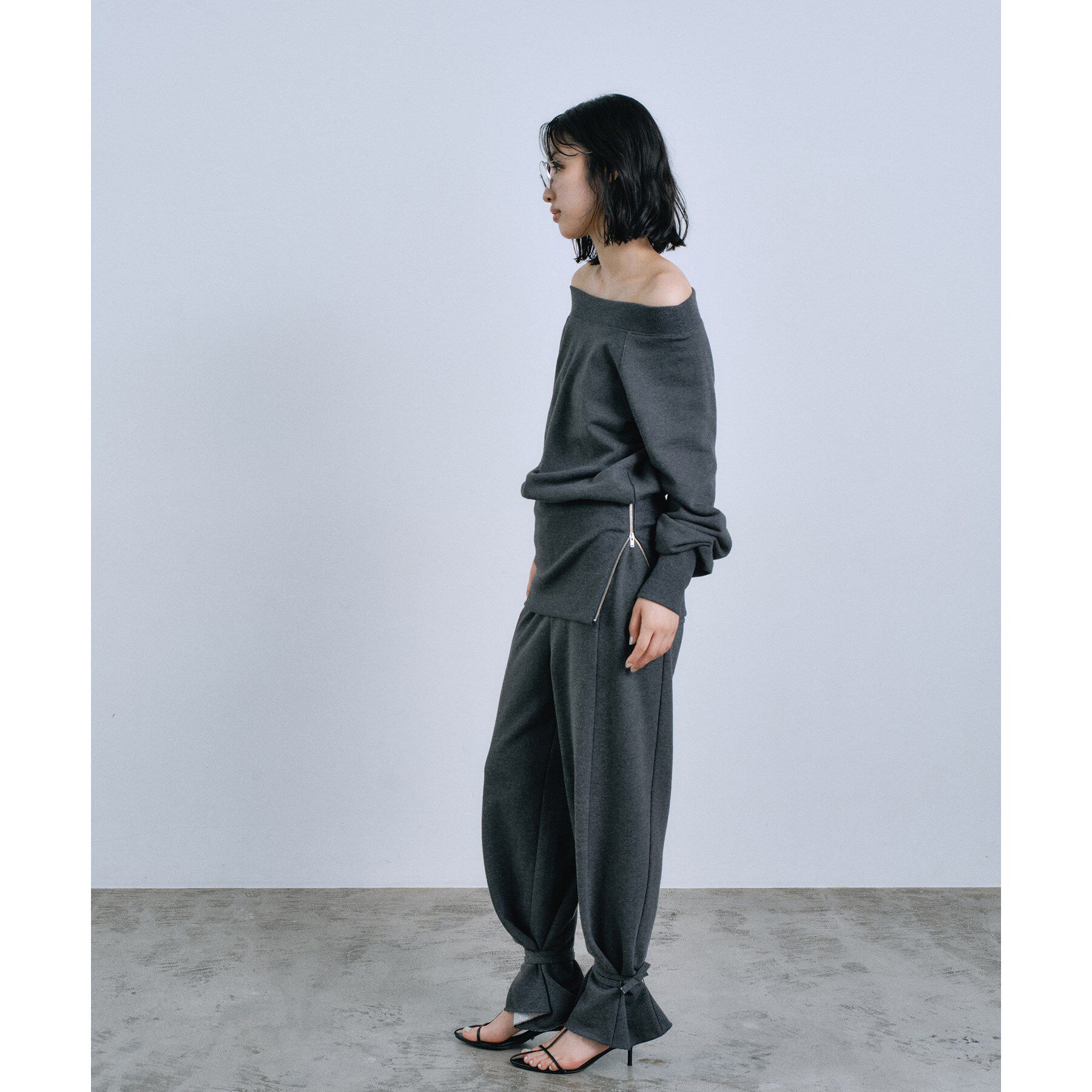 CODE A「off－shoulder sweat」|パーカー|