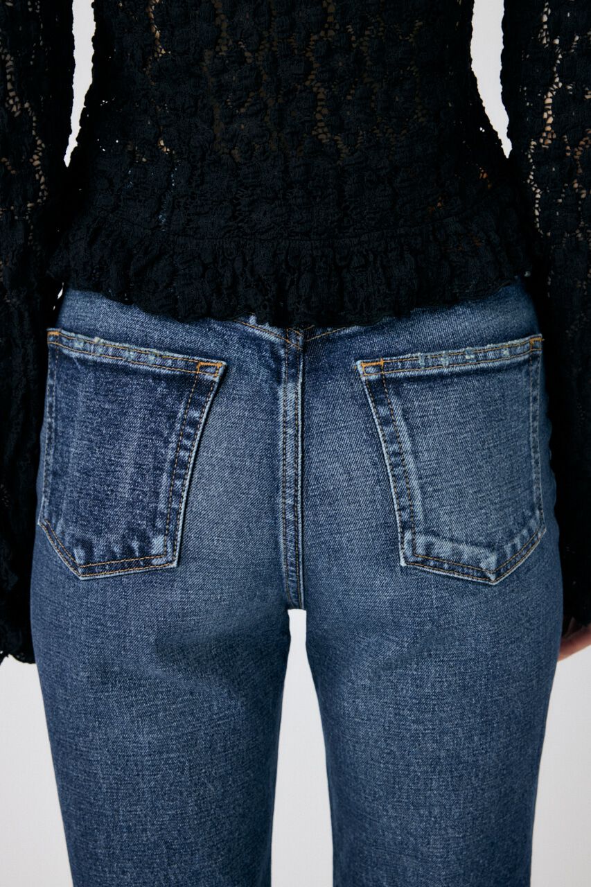 MOUSSY「MVS D/BLU FLARE」|デニム|