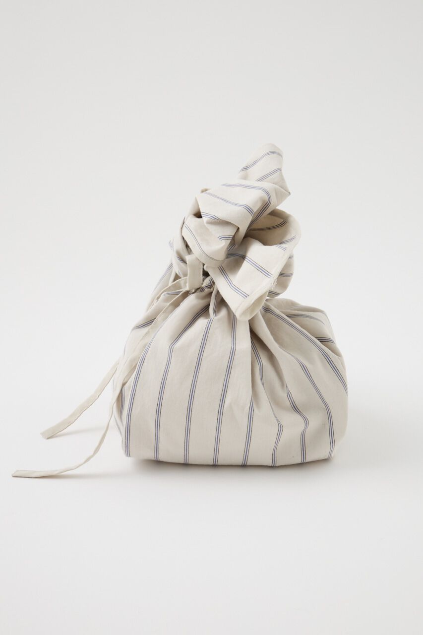 MOUSSY「ストライプ巾着ミニバッグ　オーガニックコットン使用」|その他|