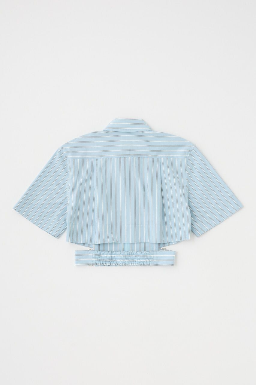 MOUSSY「CROPPED BELTED シャツ」|シャツ・ブラウス|