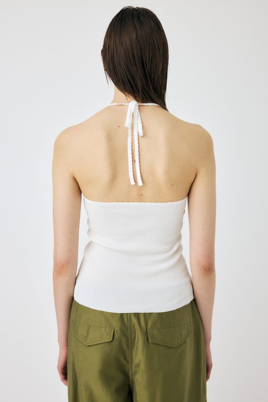 MOUSSY「HALTER KNIT キャミ」|キャミソール|