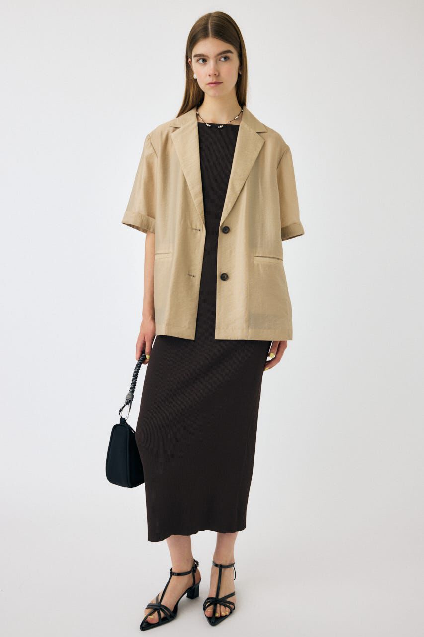 MOUSSY「MIDDLE SLEEVE シアージャケット」|その他|