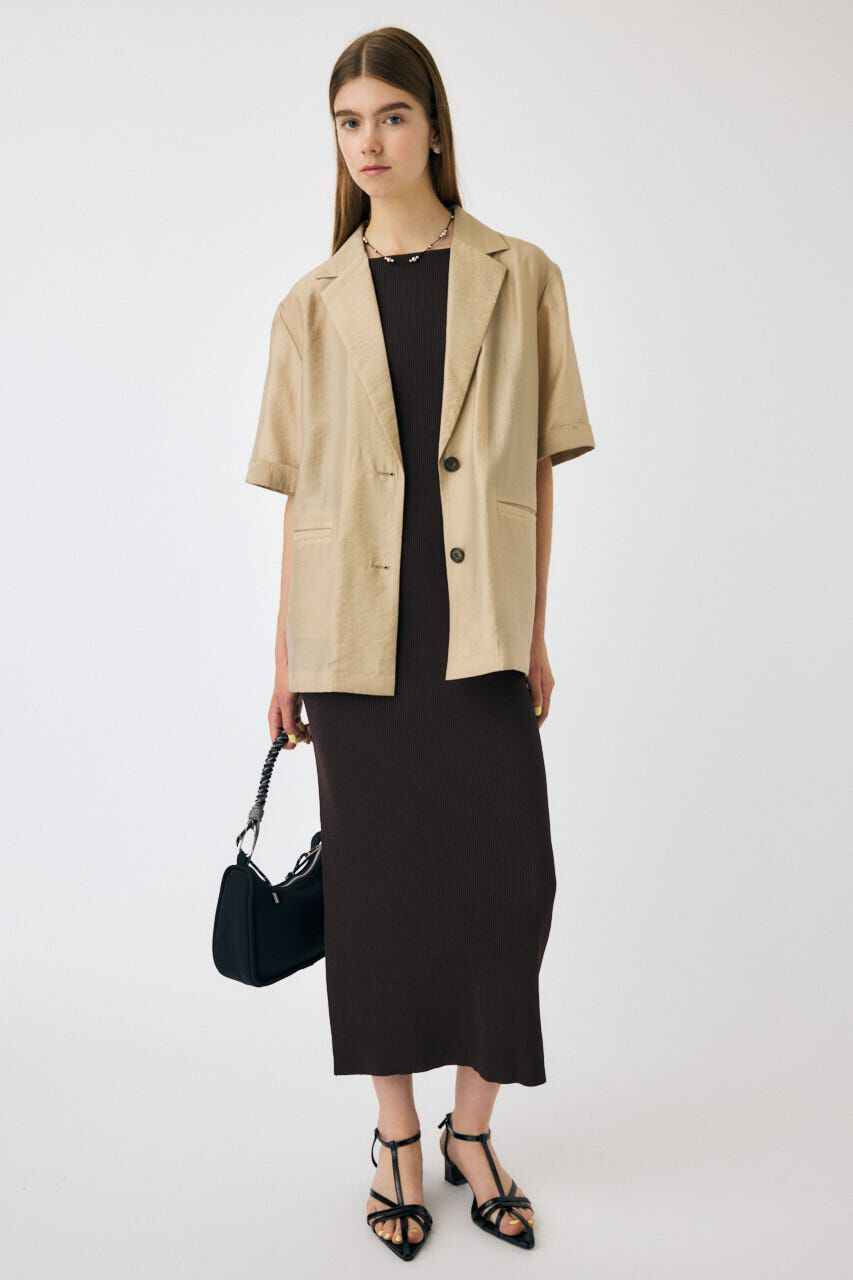 MOUSSY「MIDDLE SLEEVE シアージャケット」|その他|