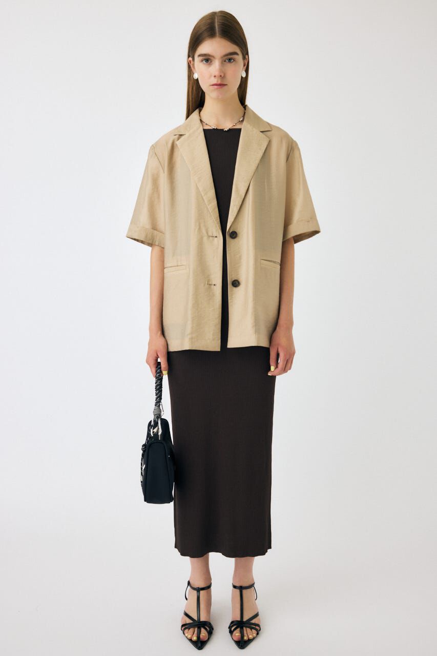 MOUSSY「MIDDLE SLEEVE シアージャケット」|その他|