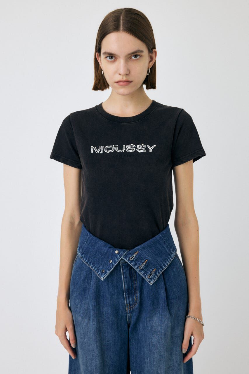 MOUSSY「LITTLE POPS ロゴ TEE」|Tシャツ・カットソー|
