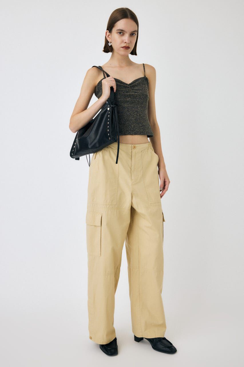 MOUSSY「BOUCLE TWEED キャミ」|キャミソール|