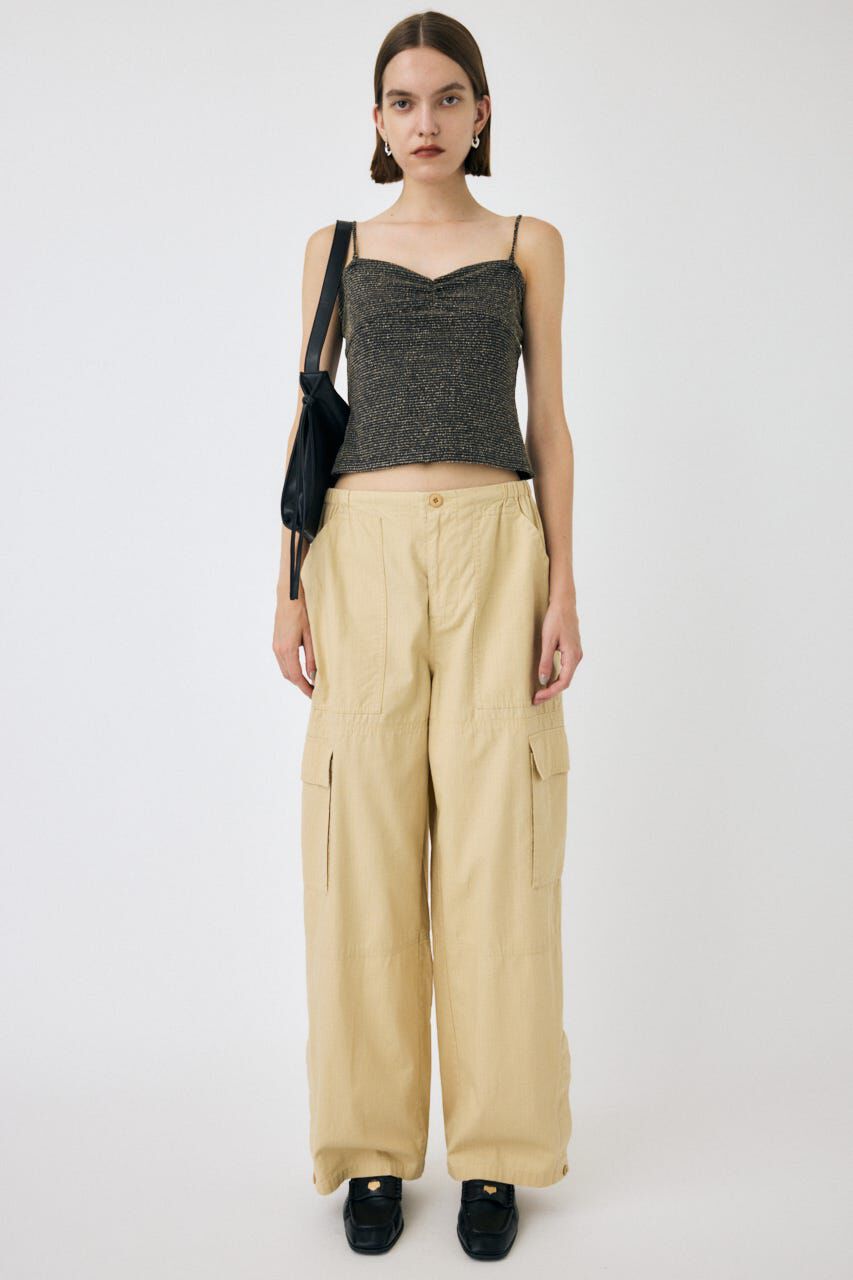 MOUSSY「BOUCLE TWEED キャミ」|キャミソール|