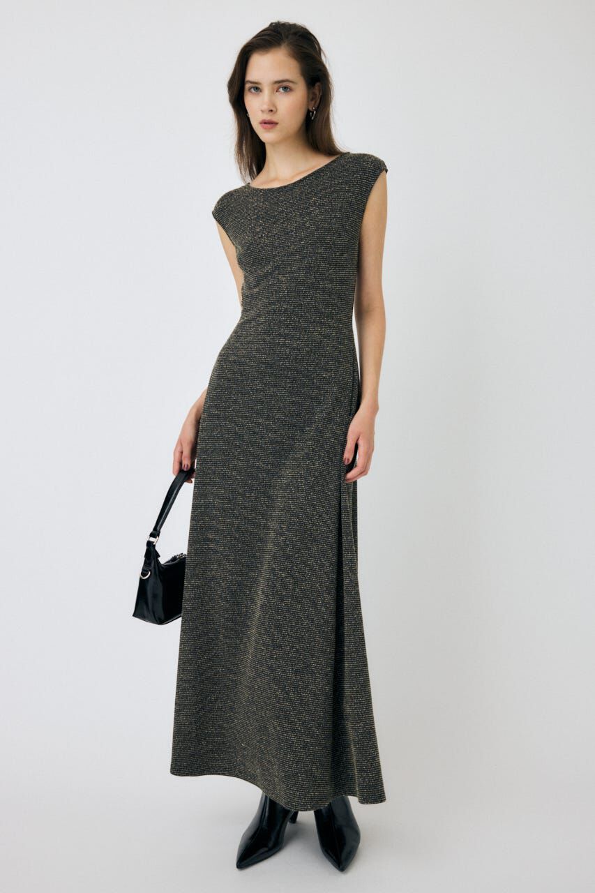 MOUSSY「BOUCLE TWEED ドレス」|ワンピース|