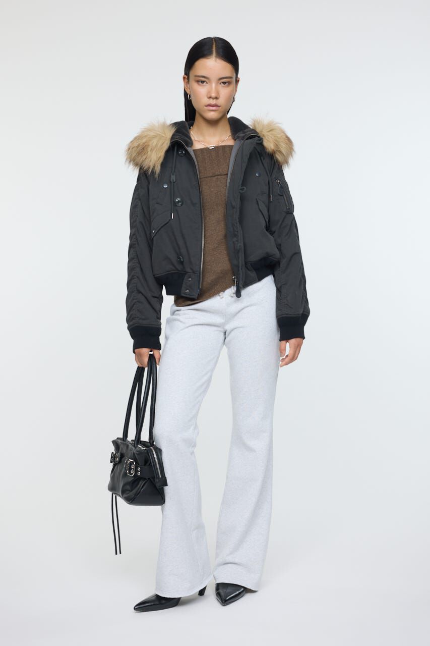 MOUSSY「ASYMMETRY トップス」|ニット・セーター|