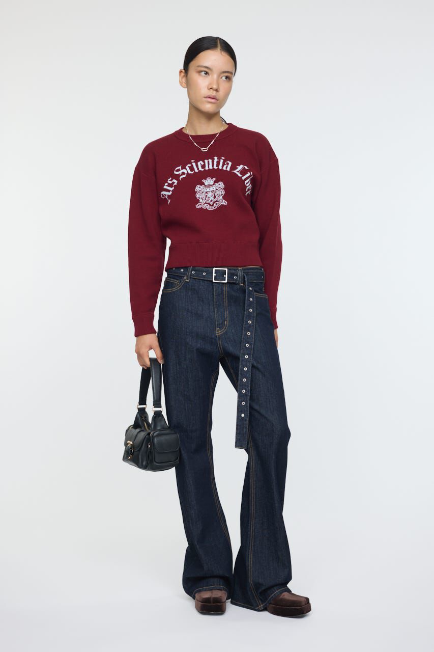 MOUSSY「SWEATLIKE JAQUARD セーター」|ニット・セーター|