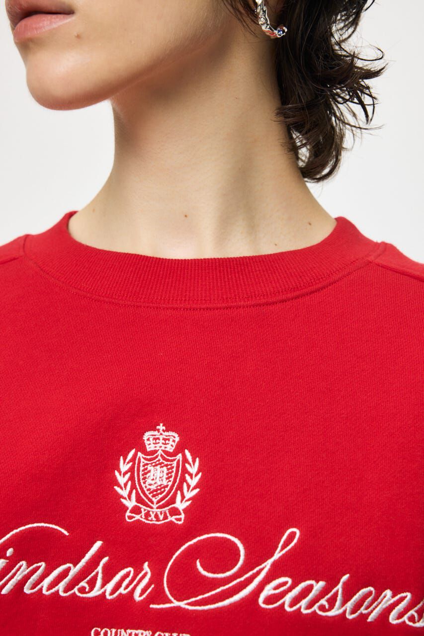 MOUSSY「CC EMBROIDERY プルオーバー」|パーカー|