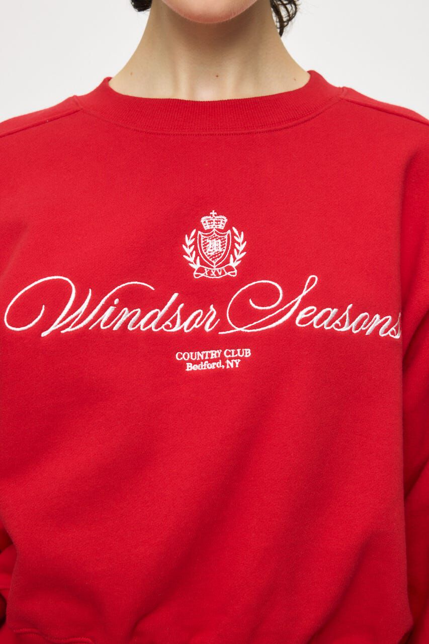 MOUSSY「CC EMBROIDERY プルオーバー」|パーカー|