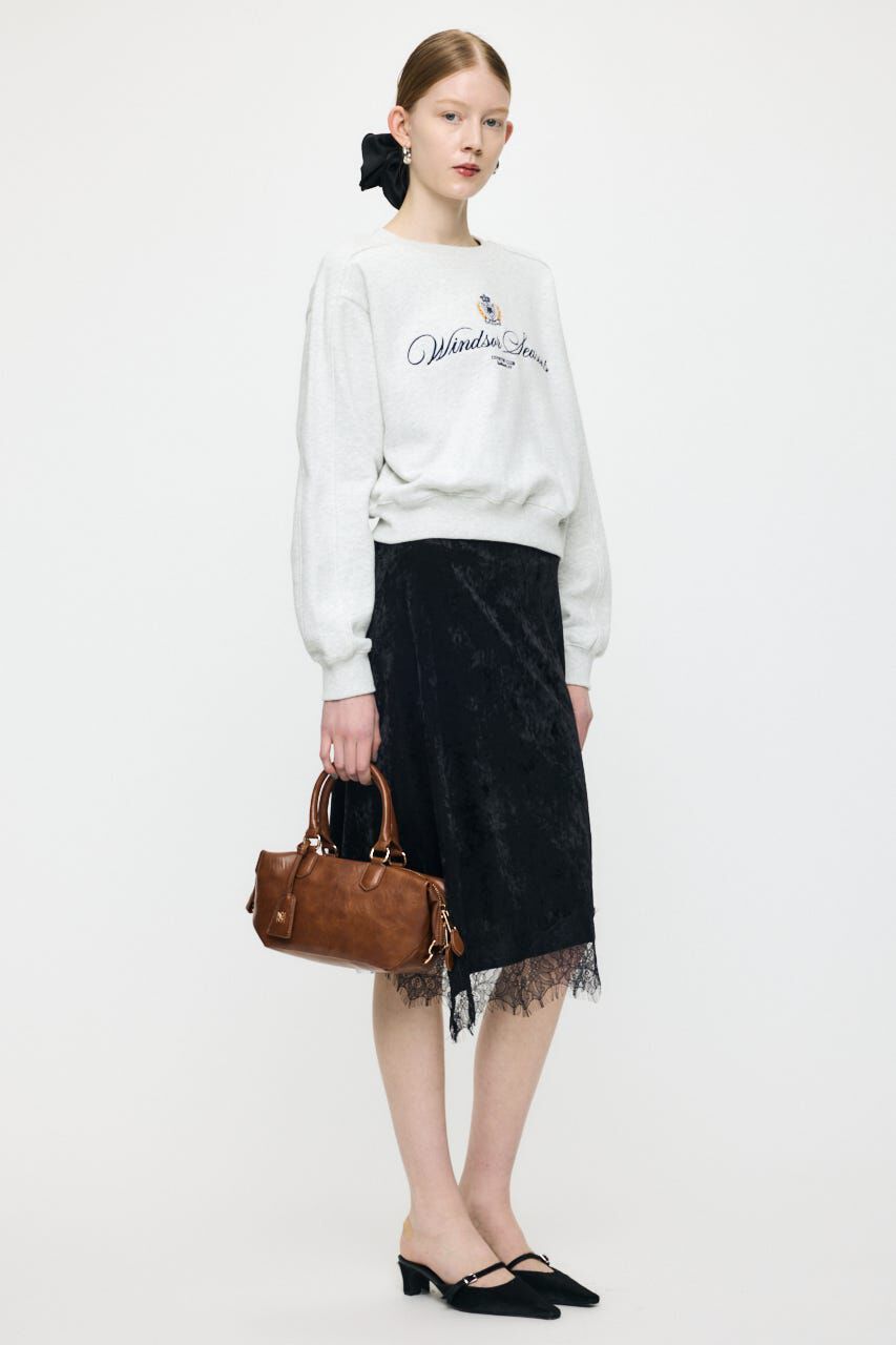 MOUSSY「CC EMBROIDERY プルオーバー」|パーカー|