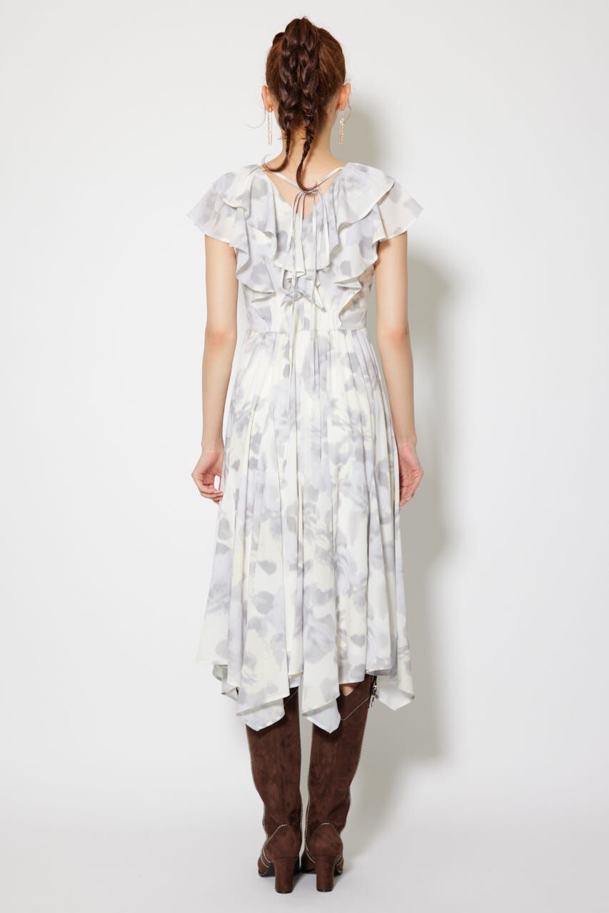 rienda「シアーパターンイレヘムワンピ」|ワンピース|