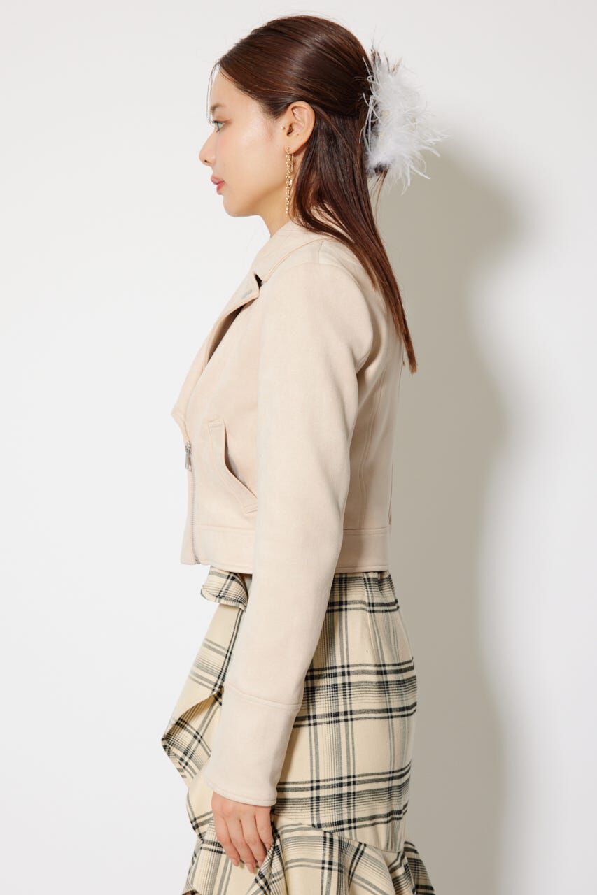 rienda「25AWフェイクスエードライダースジャケット」|その他|