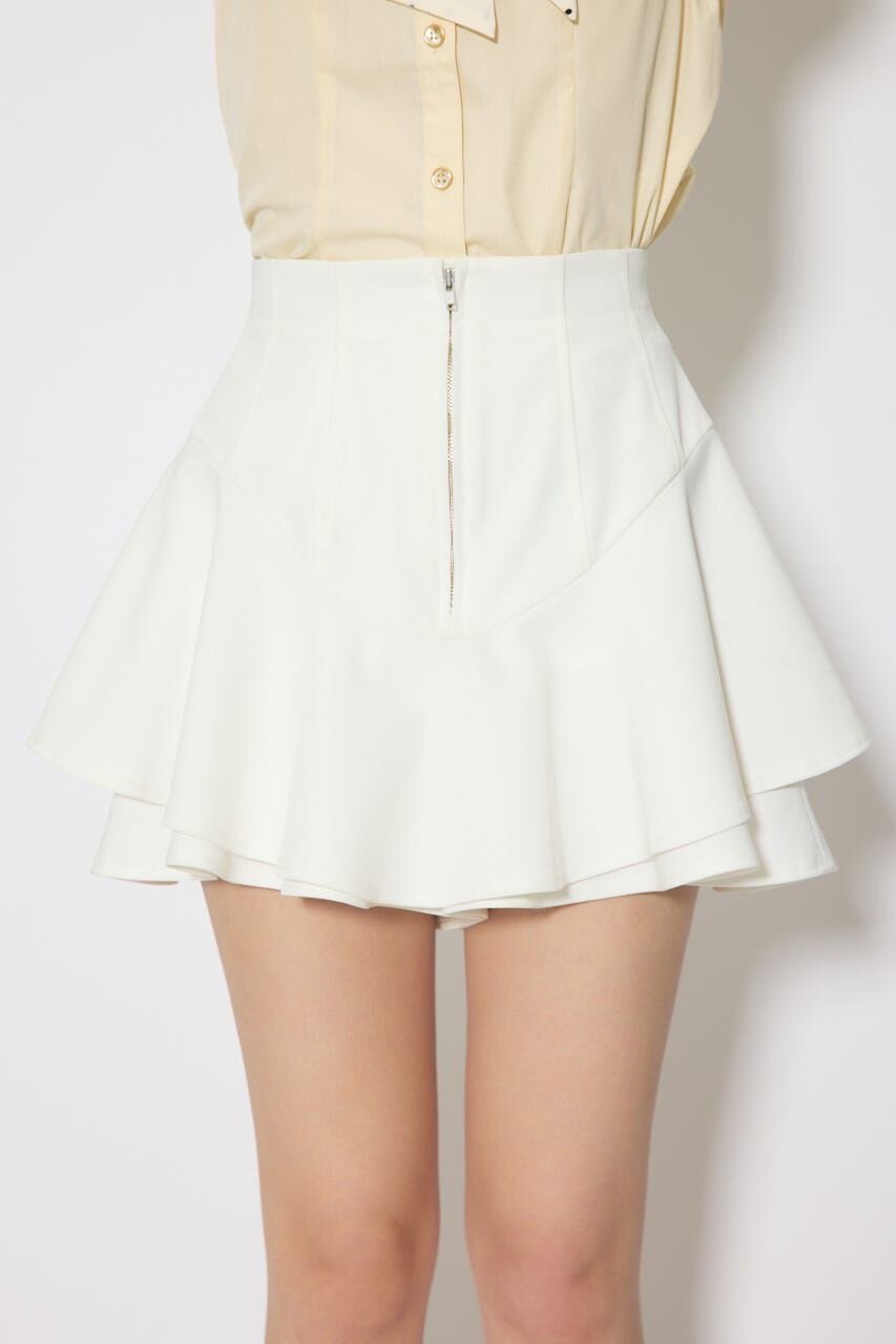 rienda「レイヤードヘムコルセットスコートショートパンツ」|その他|