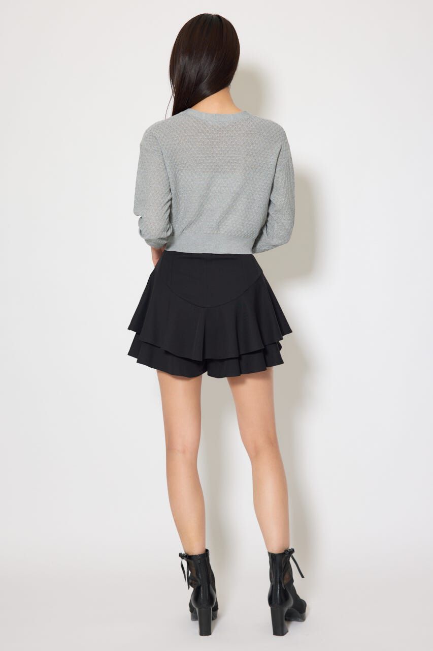 rienda「レイヤードヘムコルセットスコートショートパンツ」|その他|